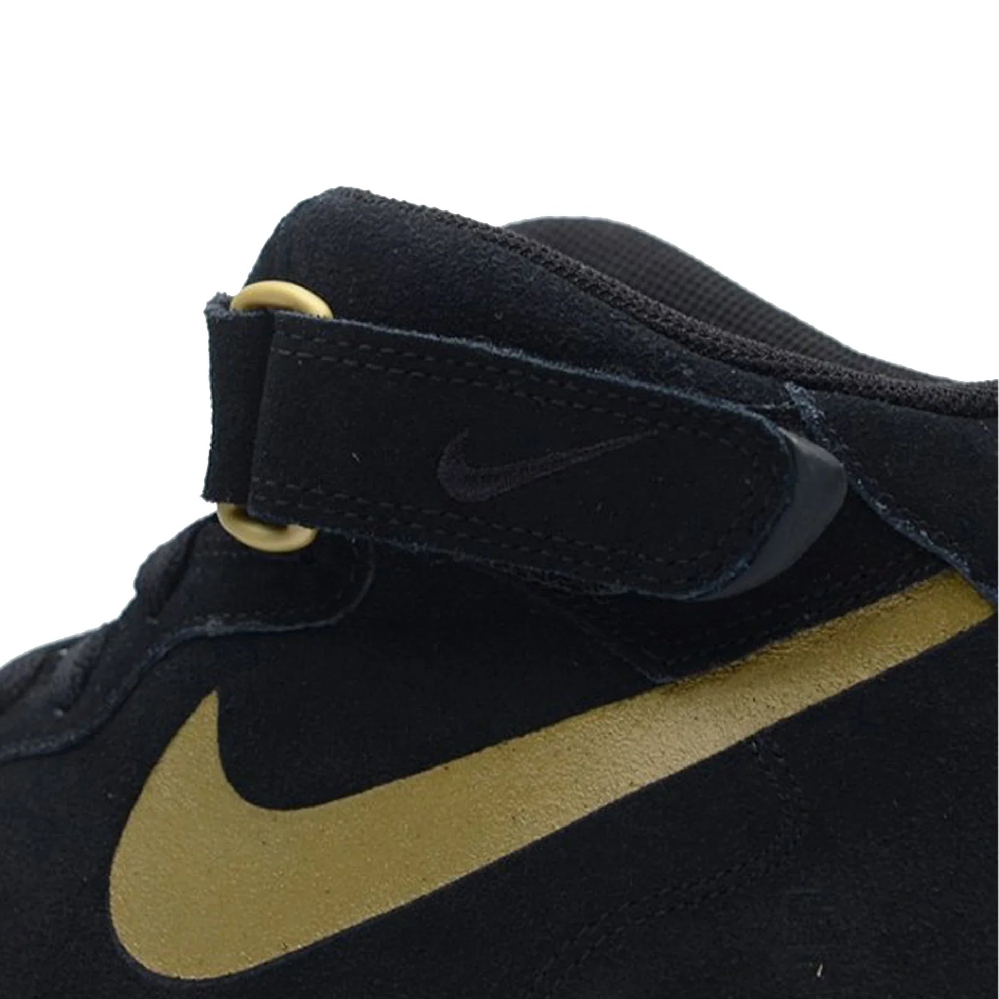 Nike Air Force 1 Mid 'Black Metallic Gold'