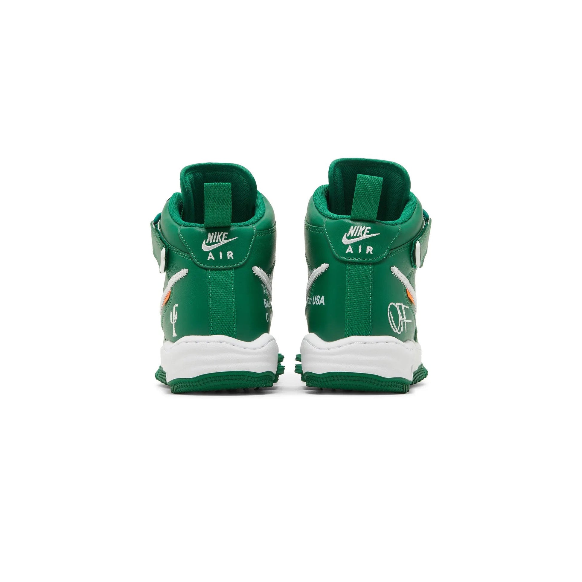 Nike Air Force 1 Mid 'Off-White Pine Green' (2023)