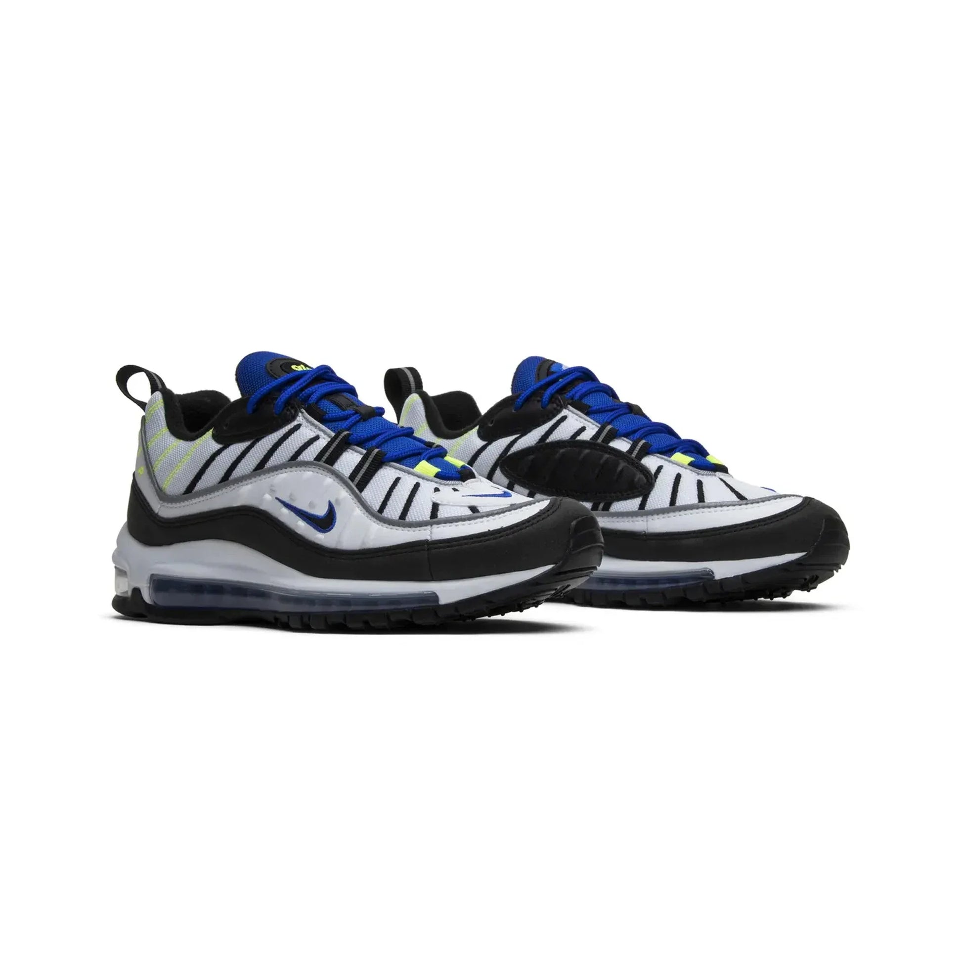 Nike Air Max 98 'White Black Racer Blue' (2018)