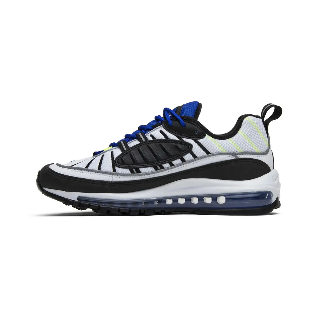 Nike Air Max 98 'White Black Racer Blue' (2018)