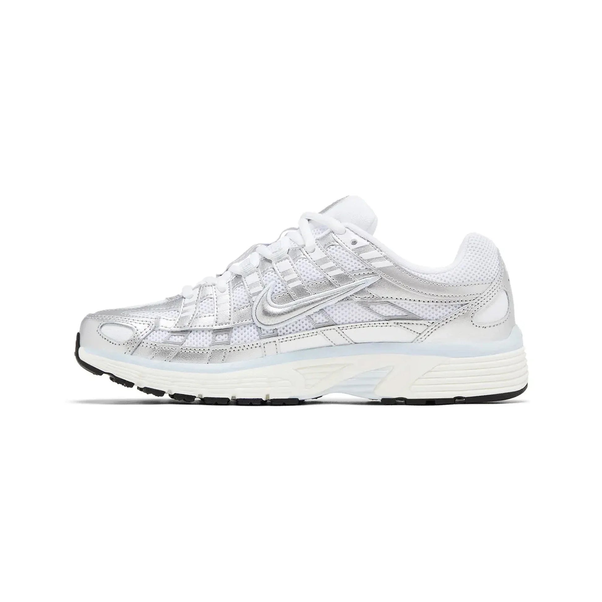 Nike P-6000 'White Blue Tint Sail Metallic Silver' Women's (2025)