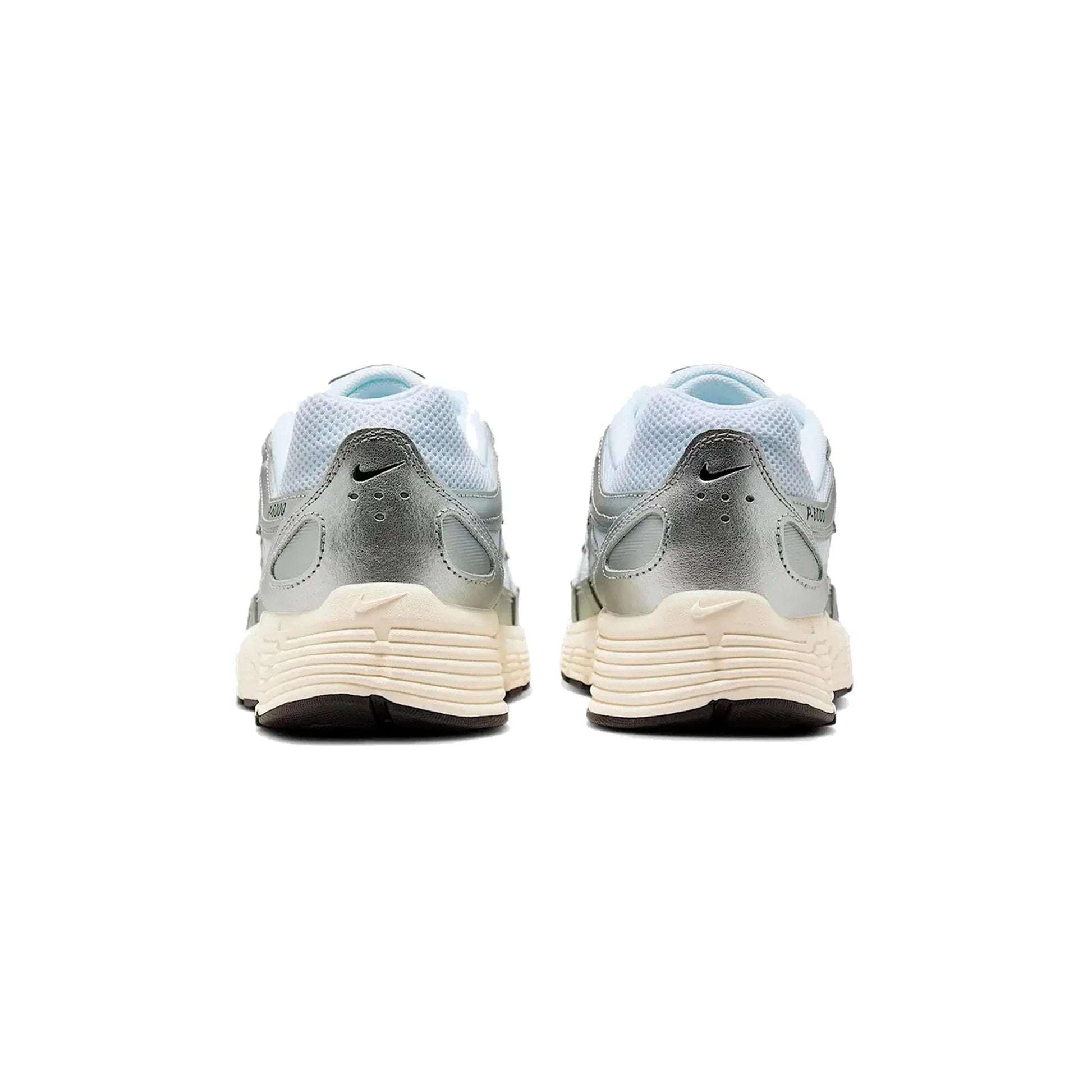 Nike P-6000 'White Metallic Silver Flat Silver Black' (2025)