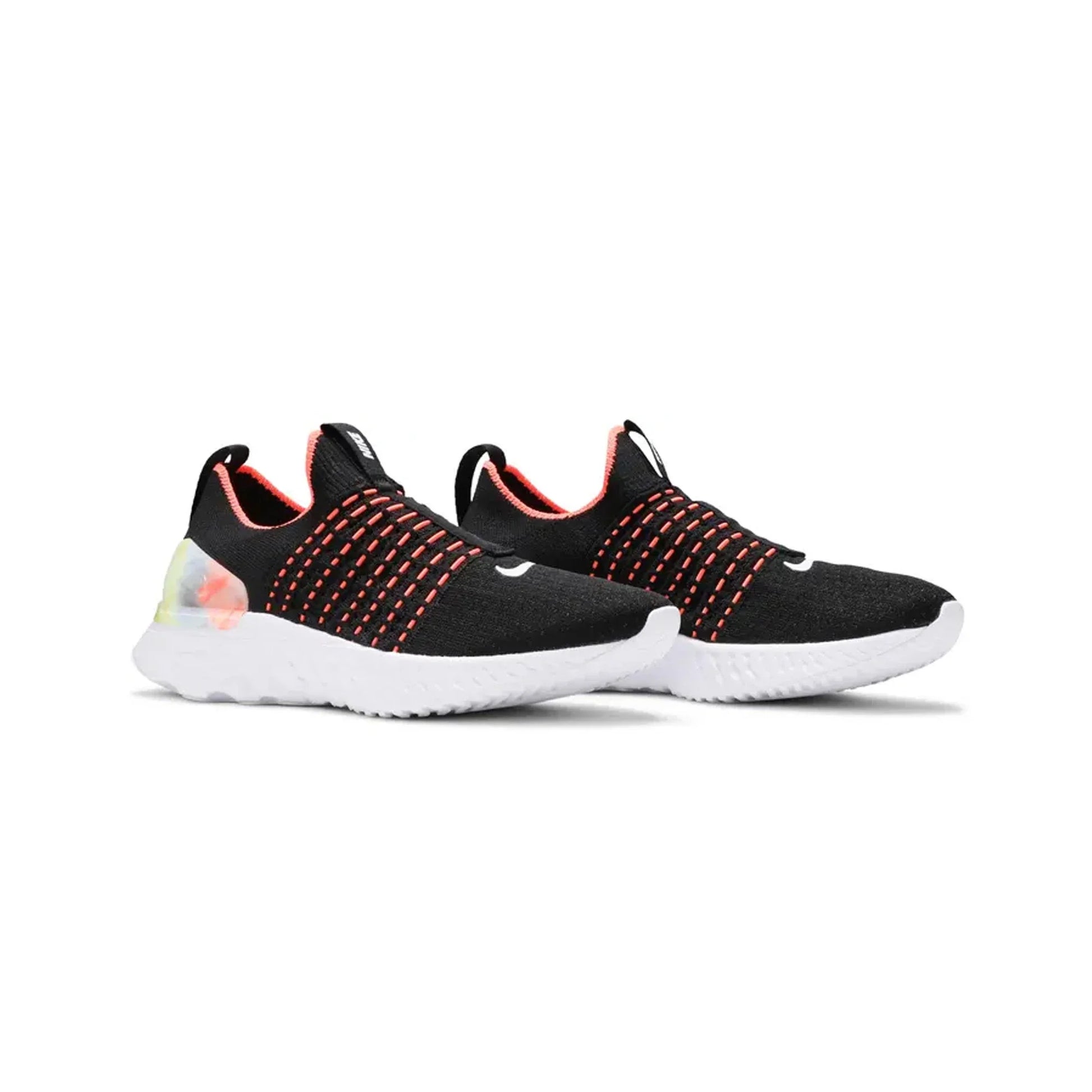 Nike React Phantom Run Flyknit Premium 'Black Bright Mango' Women's (2020)