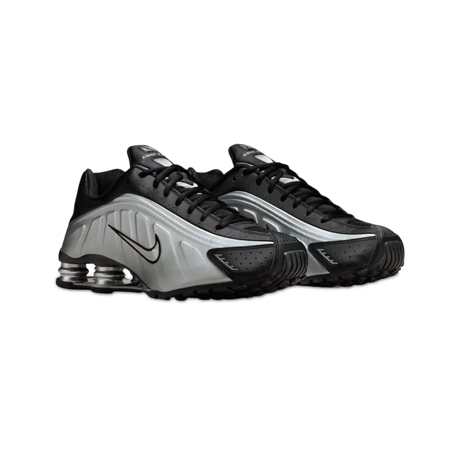 Nike Shox R4 'Metallic Silver Black' (2025)