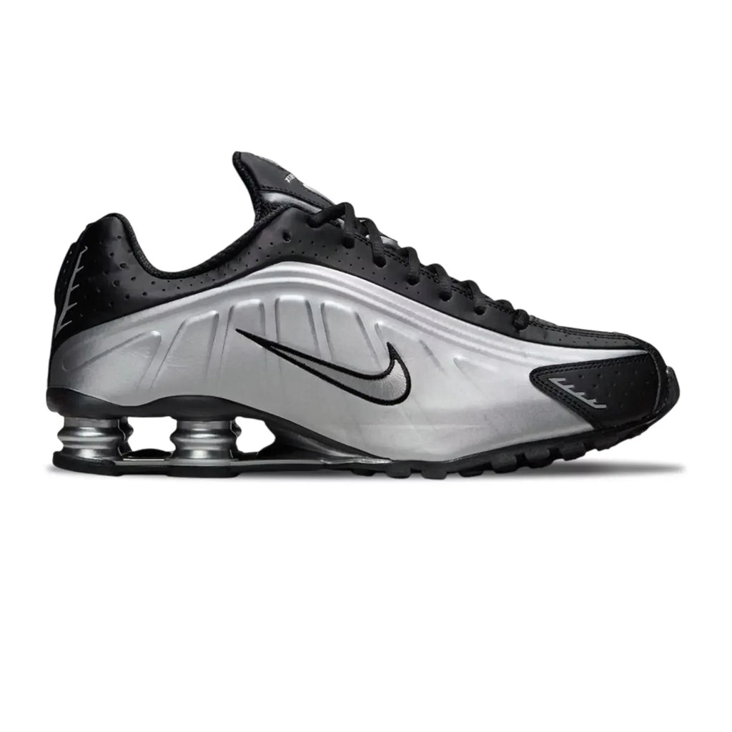 Nike Shox R4 'Metallic Silver Black' (2025)