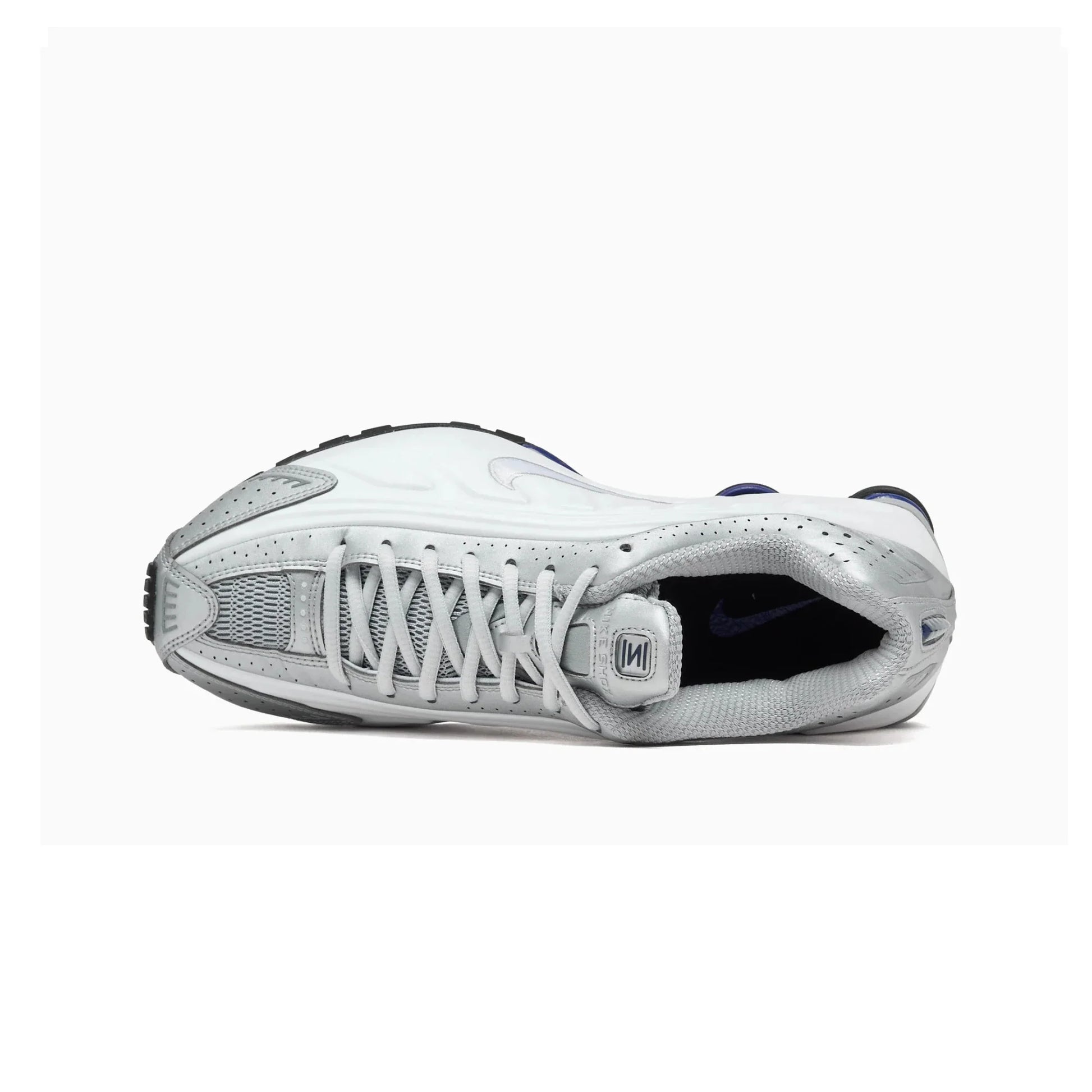 Nike Shox R4 'Metallic Silver Deep Royal Blue'