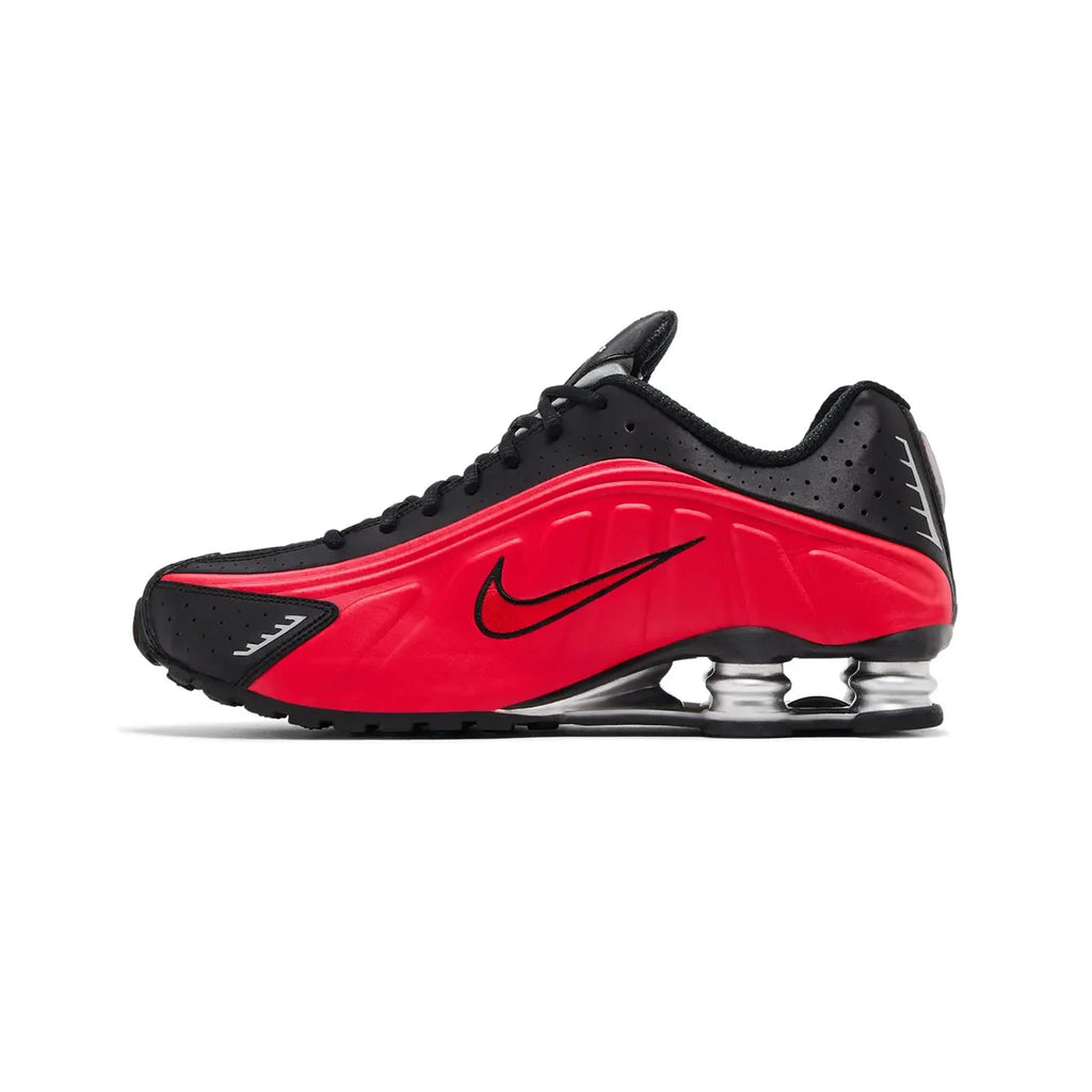 Nike Shox R4 'University Red Black Metallic Silver'