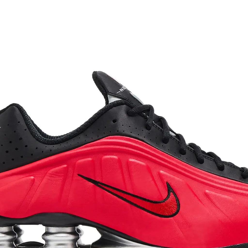 Nike Shox R4 'University Red Black Metallic Silver'