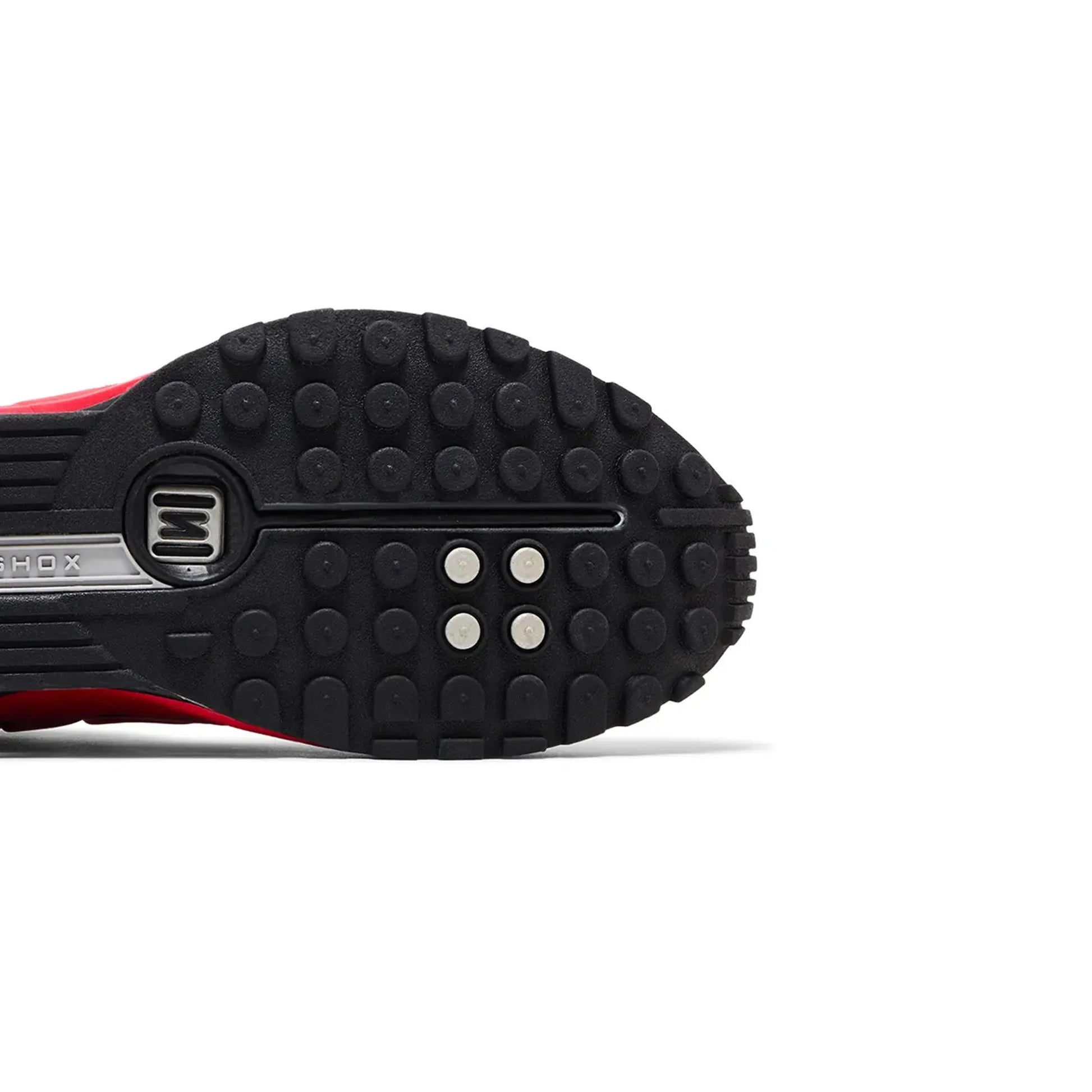 Nike Shox R4 'University Red Black Metallic Silver'