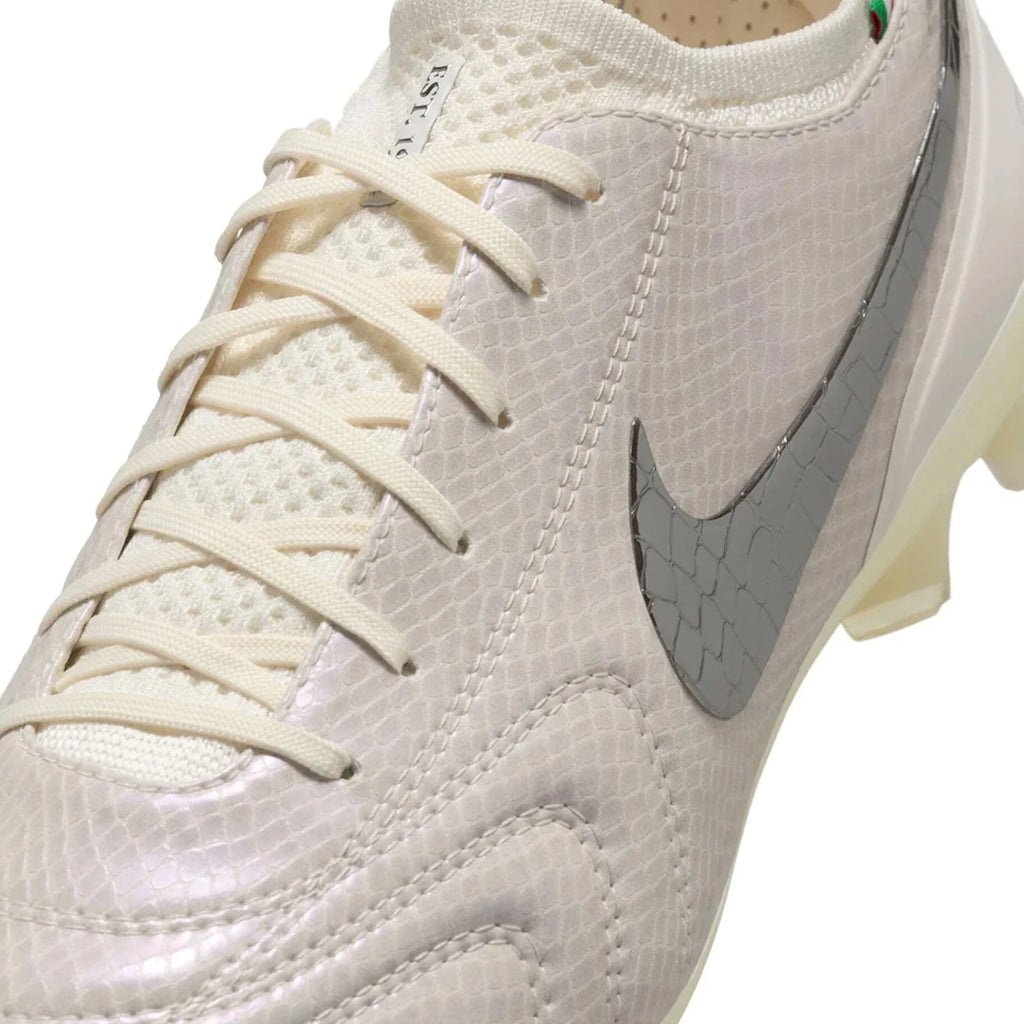 Nike Tiempo Legend 10 Elite Luxe FG 'Montebelluna Leather White Snakeskin' (2025)