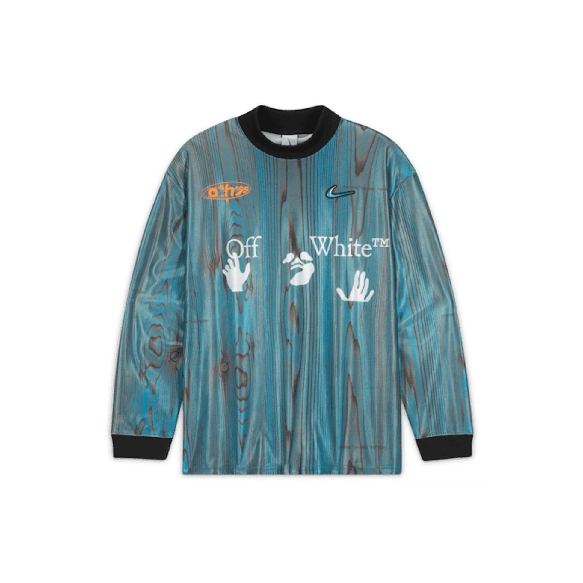 Off-White x Nike 001 Soccer Jersey 'Blue' (2022)