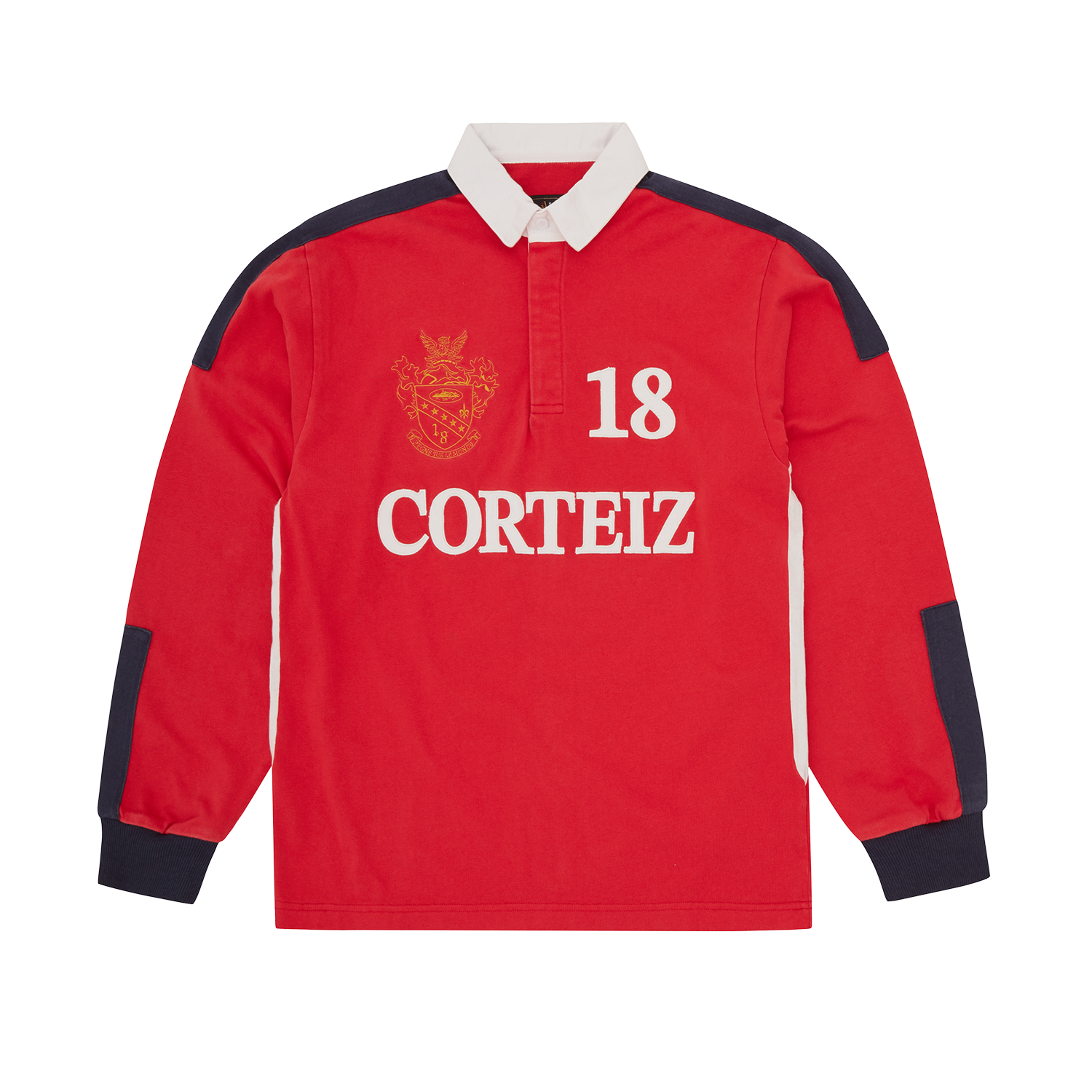 Corteiz PANELLED RUGBY [RED] CRTZRTW