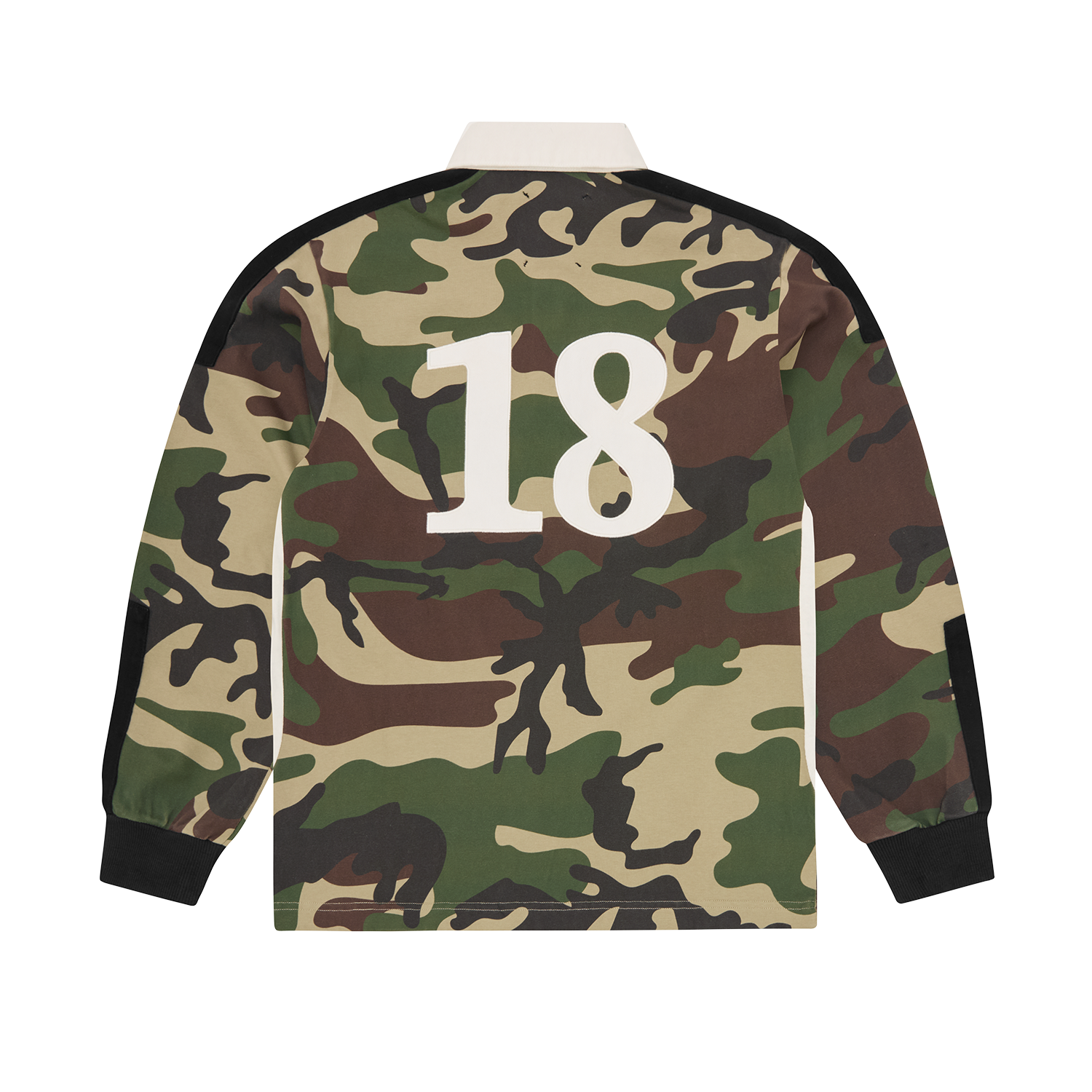 Corteiz PANELLED RUGBY [WOODLAND CAMO] CRTZRTW