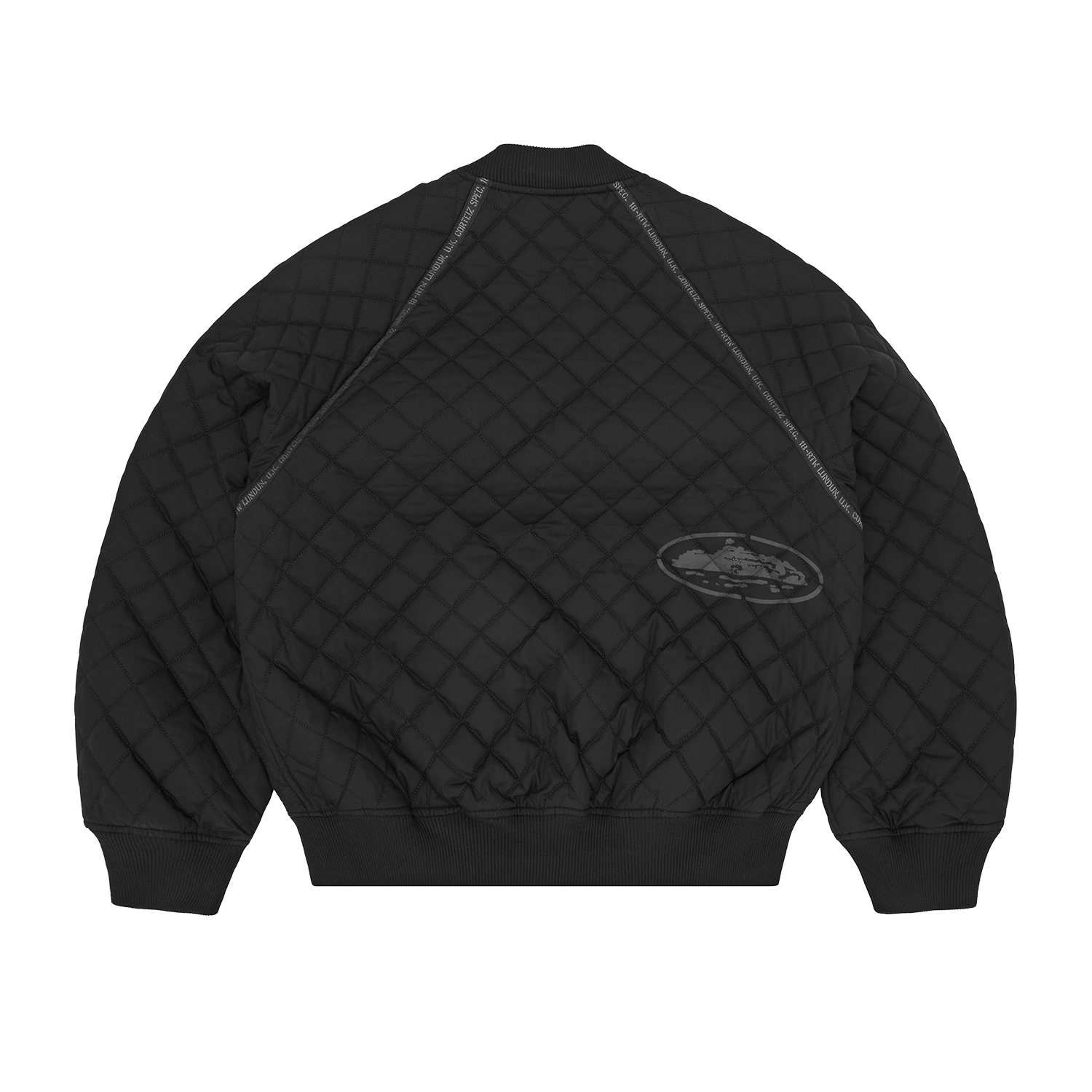 Corteiz QUILTED EXCHANGE BOMBER [BLACK] CRTZRTW