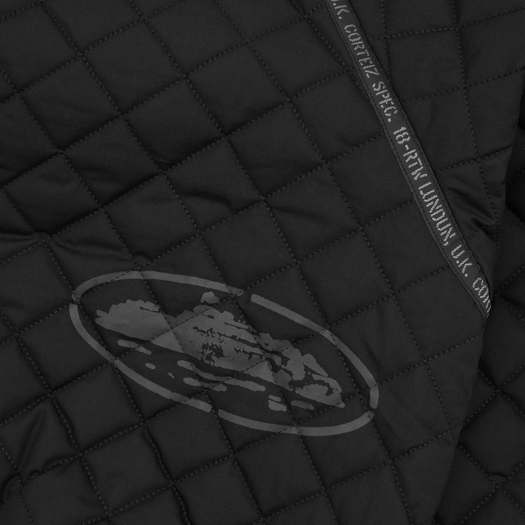 Corteiz QUILTED EXCHANGE BOMBER [BLACK] CRTZRTW