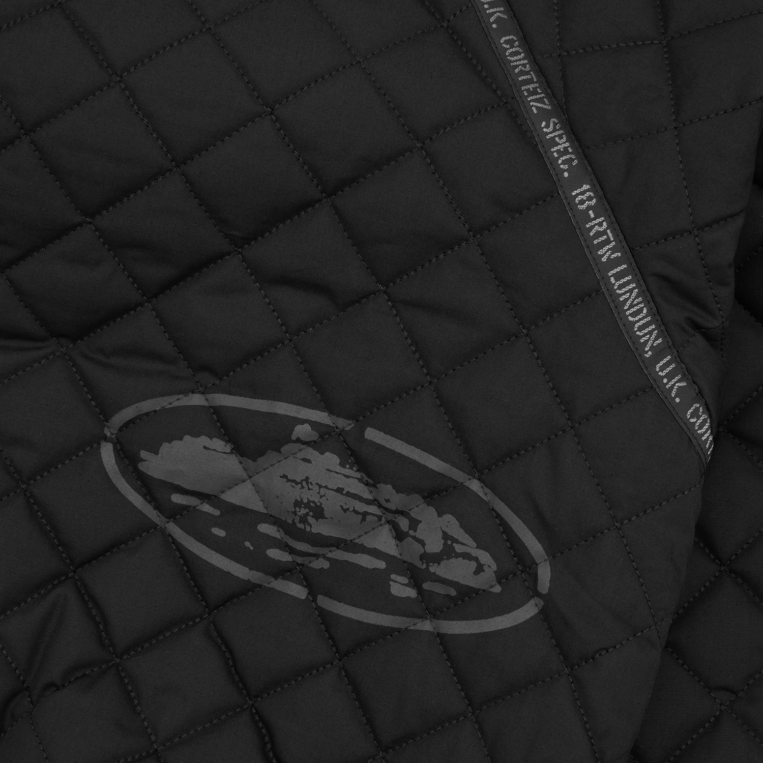 Corteiz QUILTED EXCHANGE BOMBER [BLACK] CRTZRTW