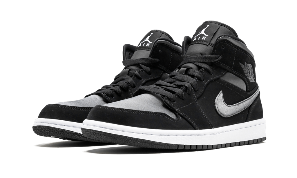 Air Jordan 1 Mid SE "Nylon - Black/Grey" 852542 012