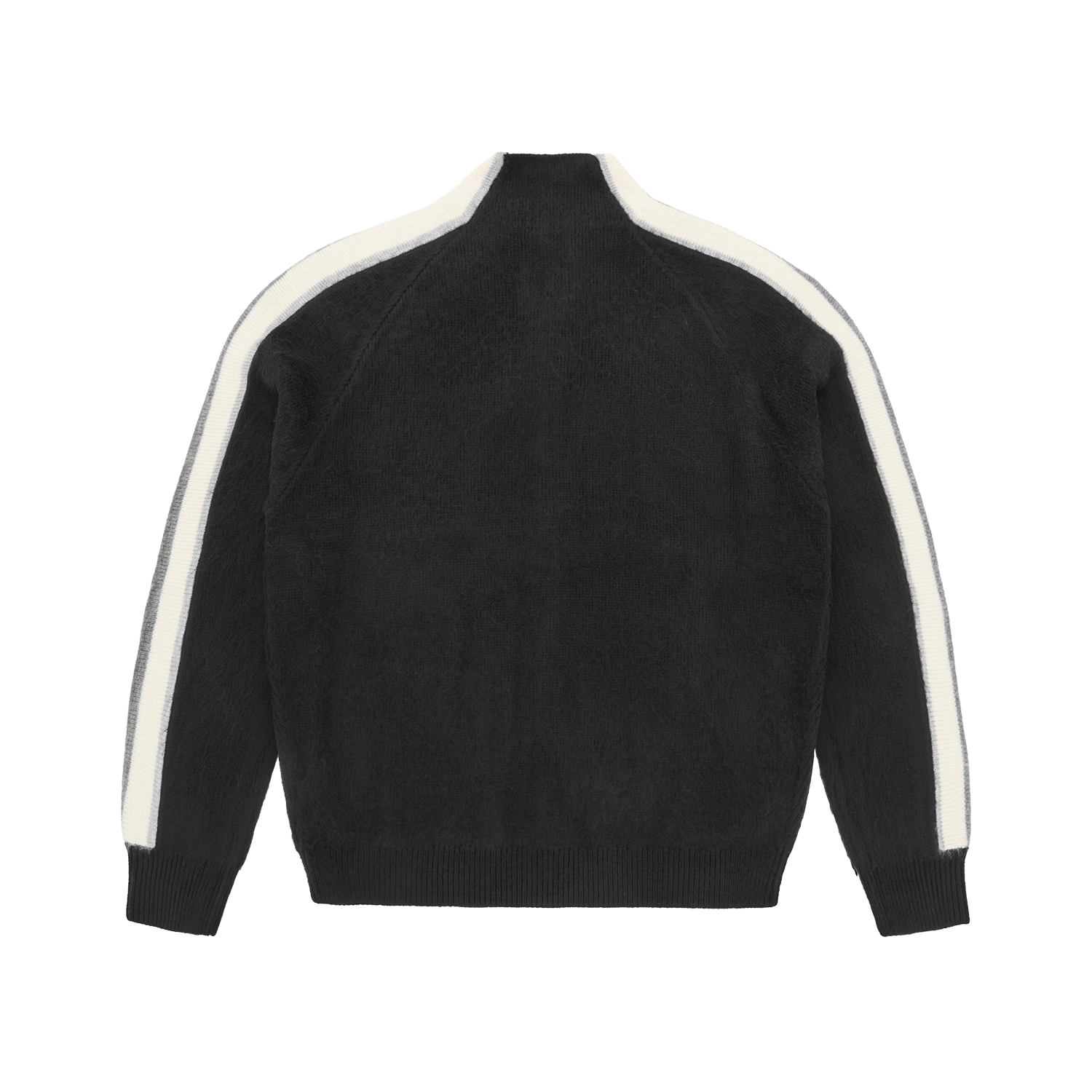 Corteiz MULTI STRIPE KNIT ZIP UP [BLACK] CRTZRTW