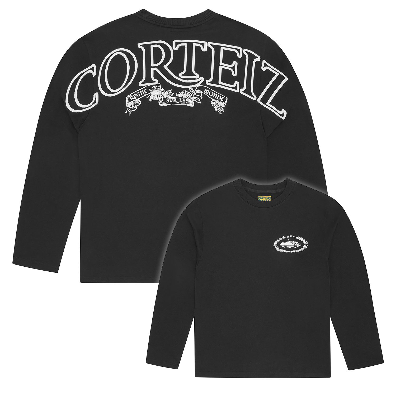 Corteiz ROYALE HEAVYWEIGHT TEE LS [BLACK] CRTZRTW
