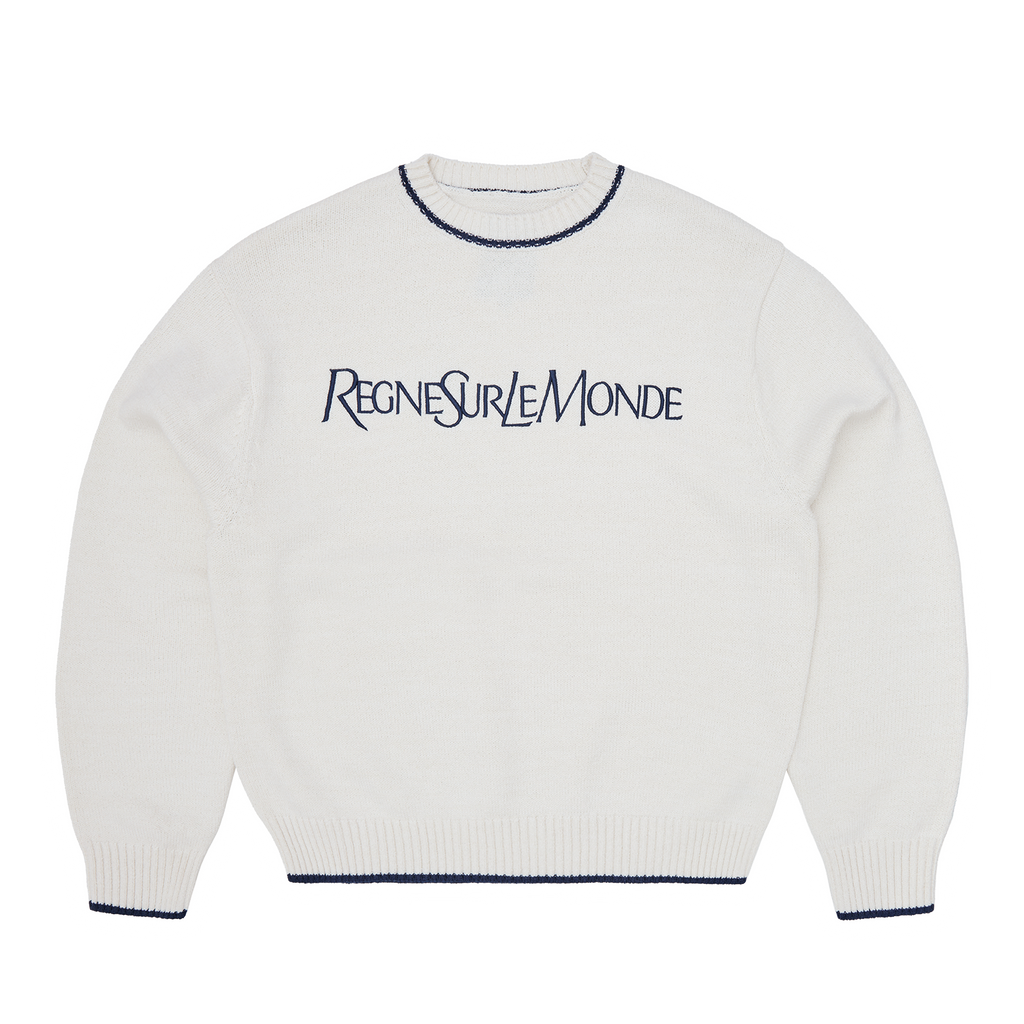 Corteiz RSLM KNIT CREWNECK [CREAM] CRTZRTW