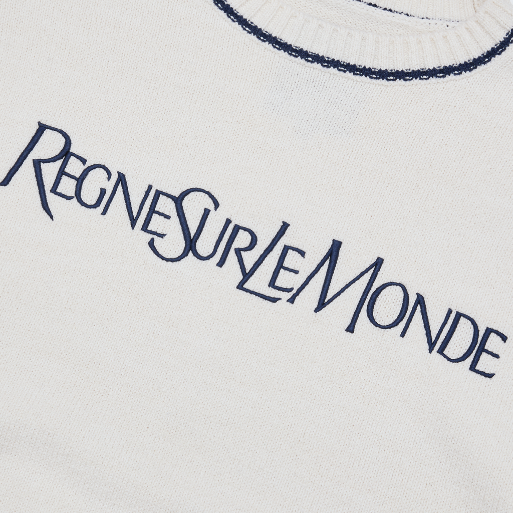 Corteiz RSLM KNIT CREWNECK [CREAM] CRTZRTW