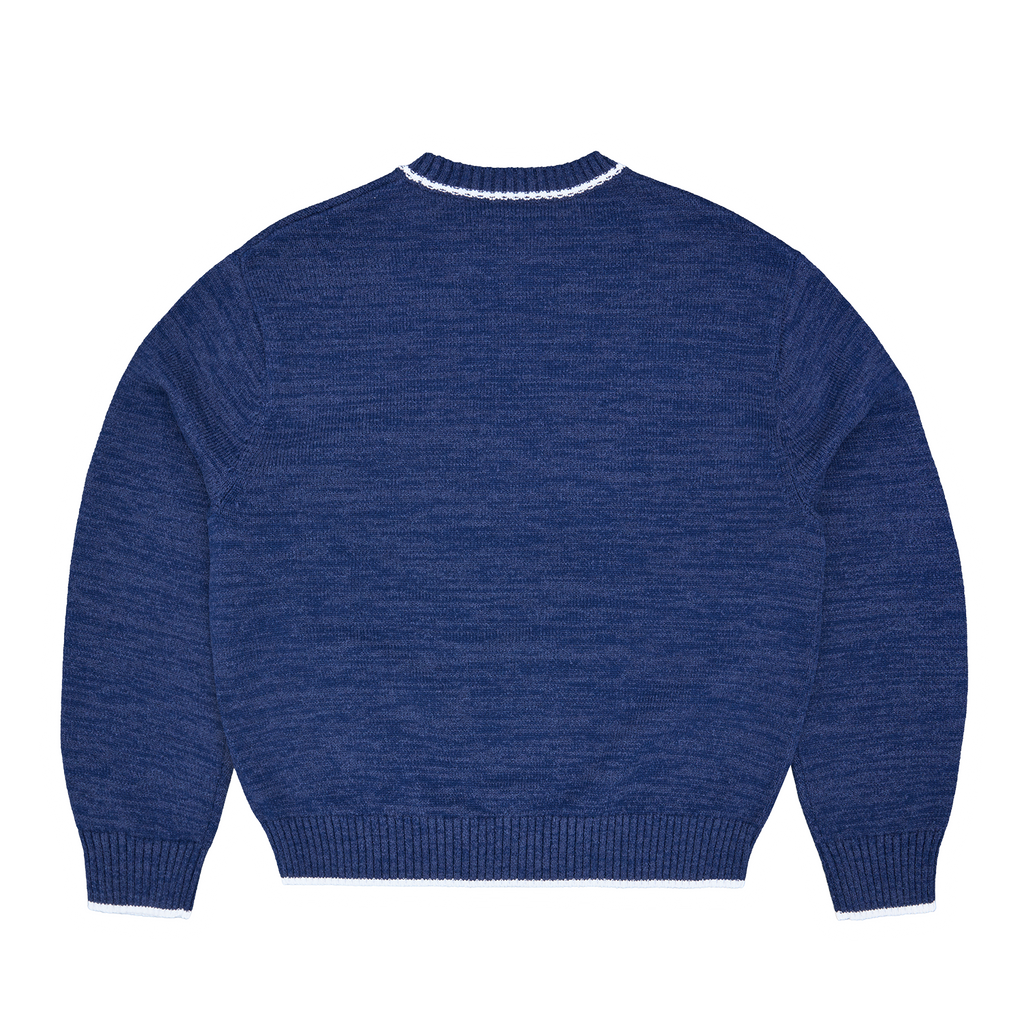 Corteiz RSLM KNIT CREWNECK [NAVY] CRTZRTW