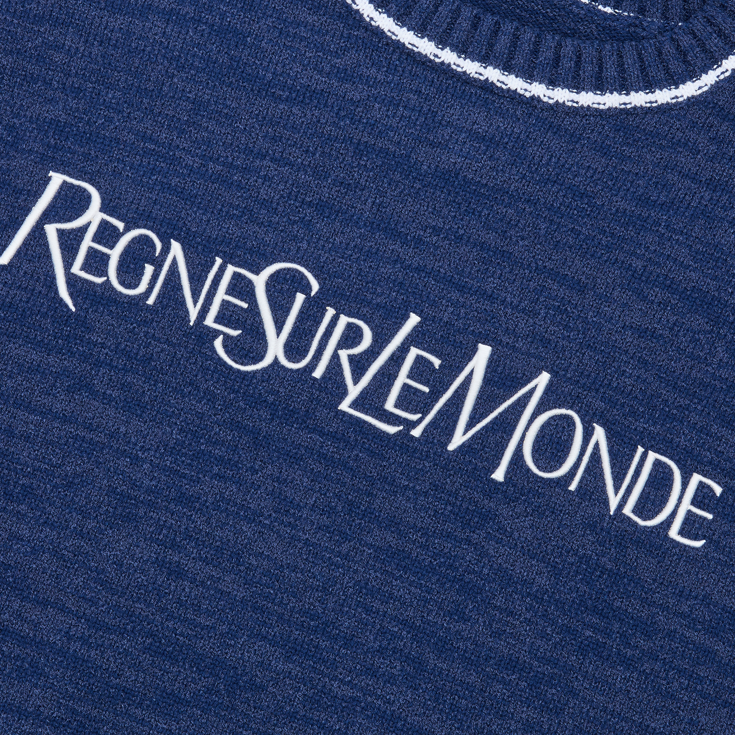 Corteiz RSLM KNIT CREWNECK [NAVY] CRTZRTW