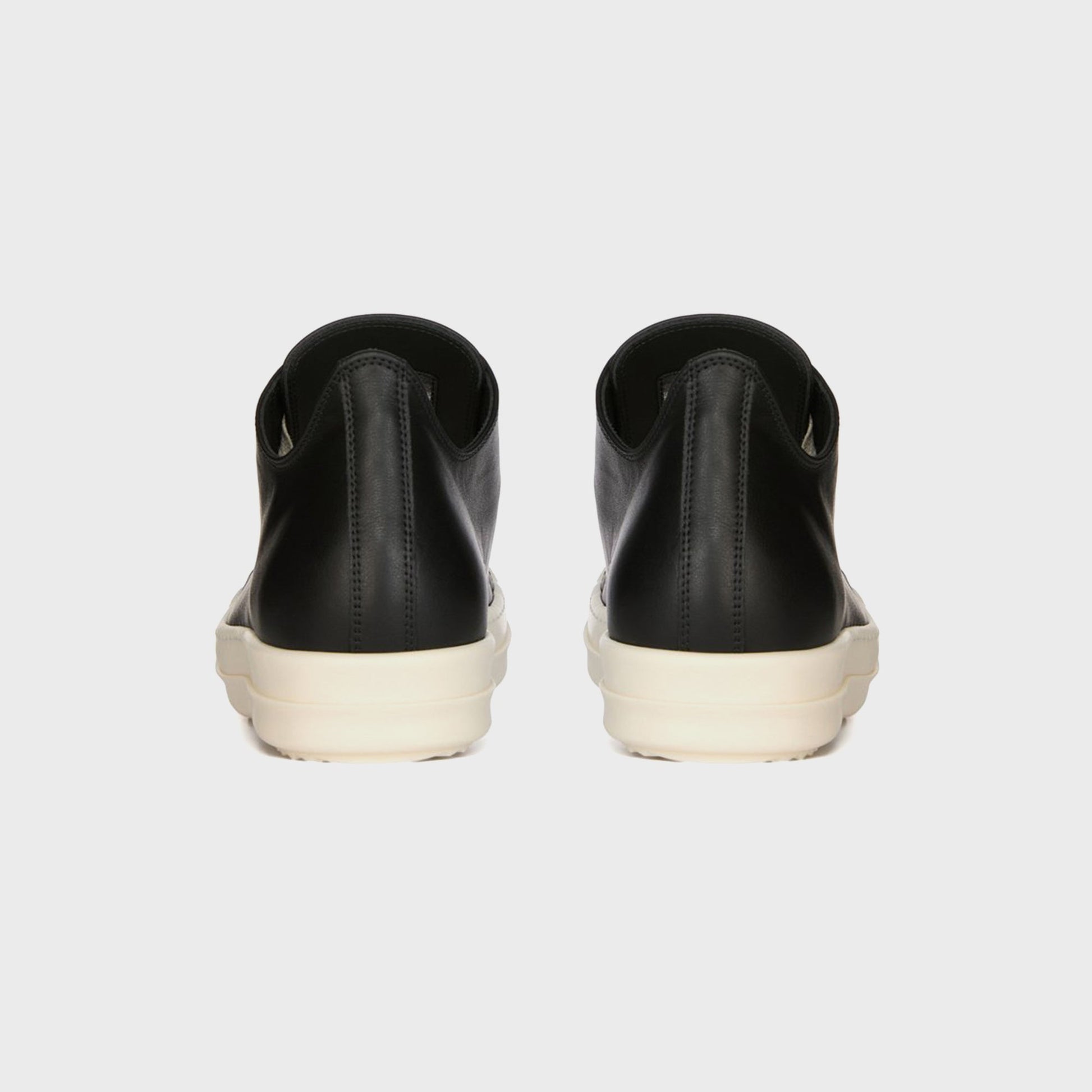 Rick Owens SS26 Temple Low Sneaks - Black / Milk