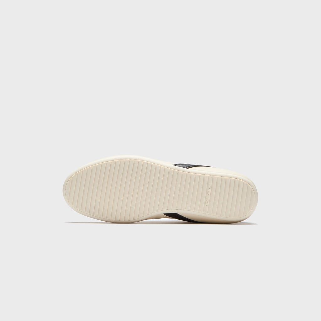 Rick Owens Concordians Minimal Sneaks - Milk / Black / Milk