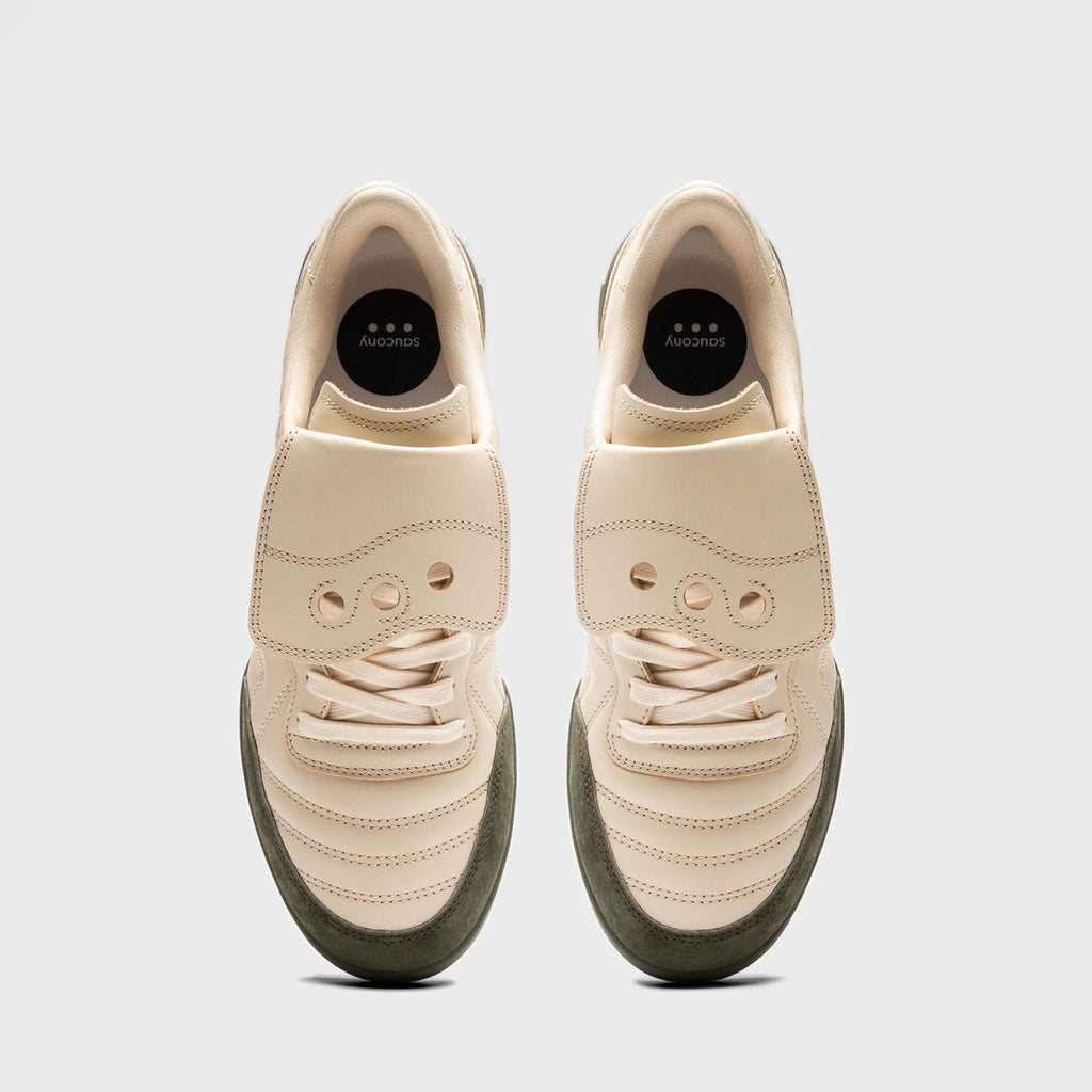 Saucony SILO 586i S - Parchment / Pine
