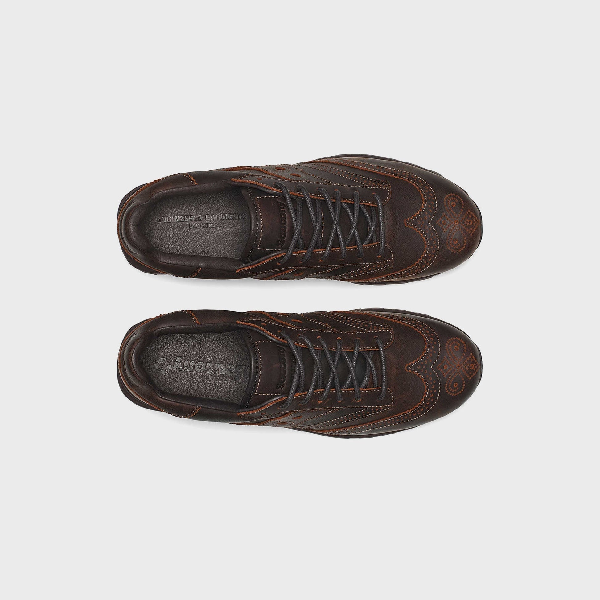 Saucony x Engineered Garments Shadow Original Wingtip - Brown