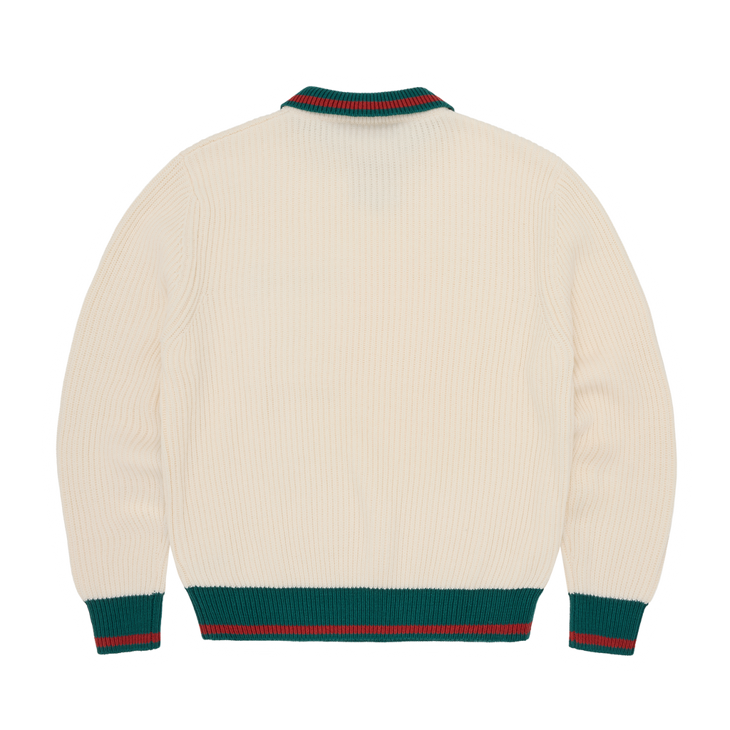 Corteiz GIANNI KNIT POLO SWEATER [CREAM] CRTZRTW