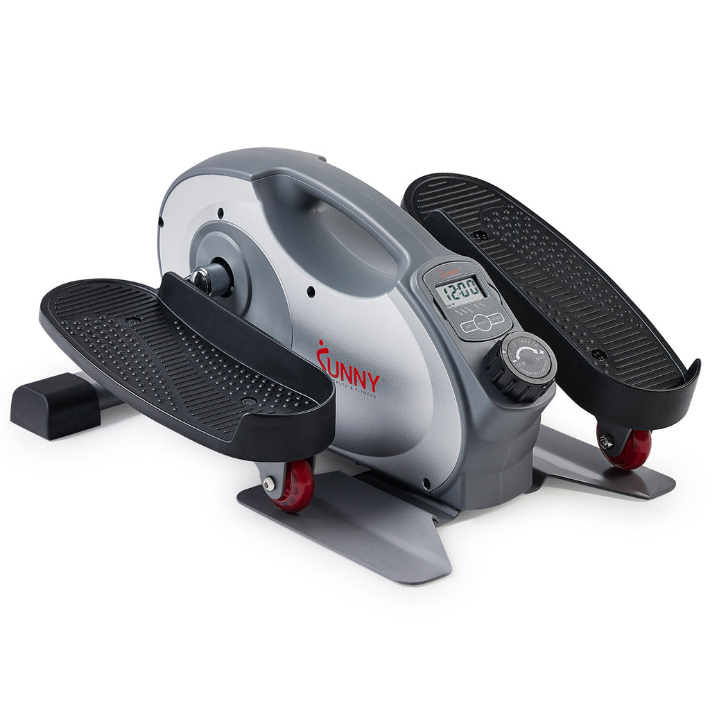 Sunny Health & Fitness Smart Under Desk Mini Elliptical Exercise Trainer