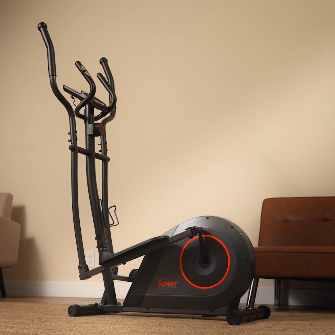 Sunny Health & Fitness 16-Level Smart Magnetic Resistance Elliptical