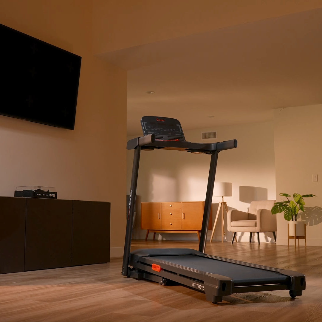 Sunny Health & Fitness Active 400 Smart Auto Incline Wi-Fi Treadmill