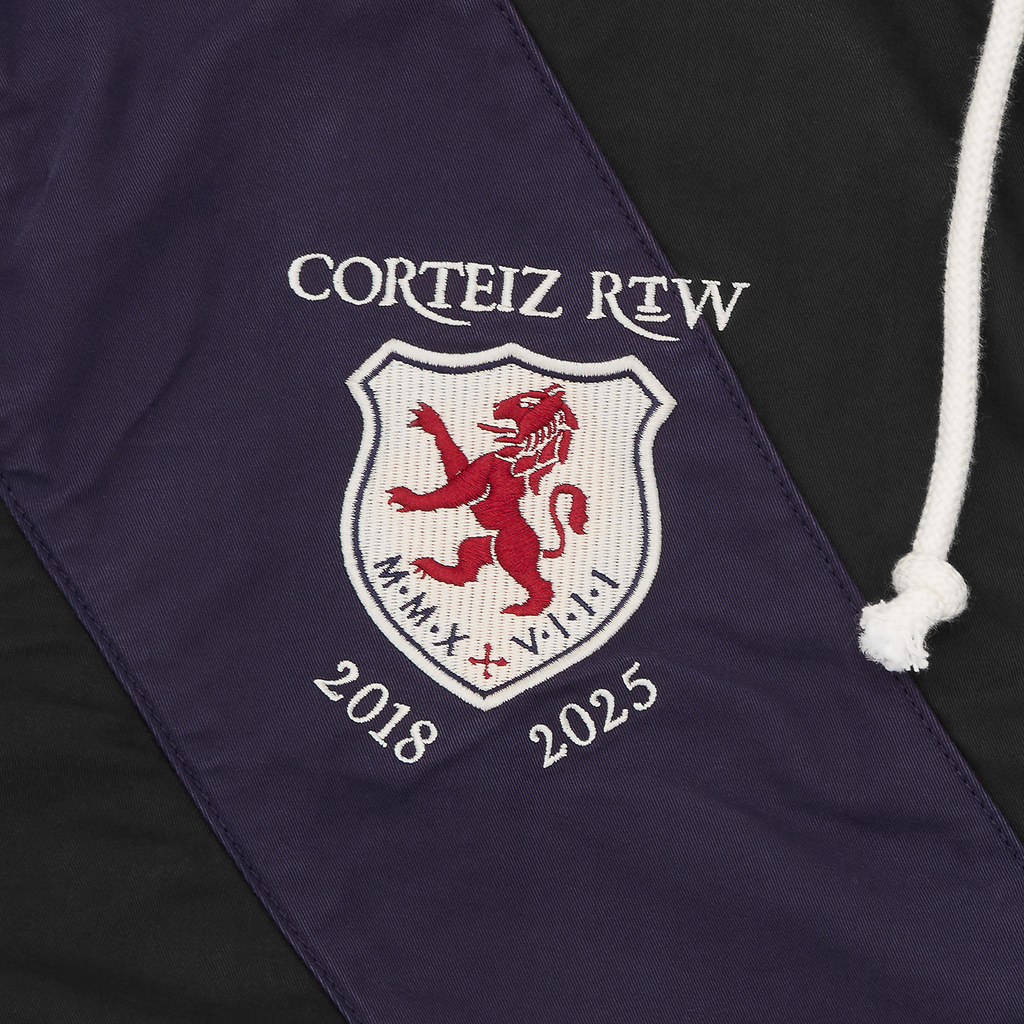 Corteiz SHIELD CREST TWILL JACKET [BLACK] CRTZRTW