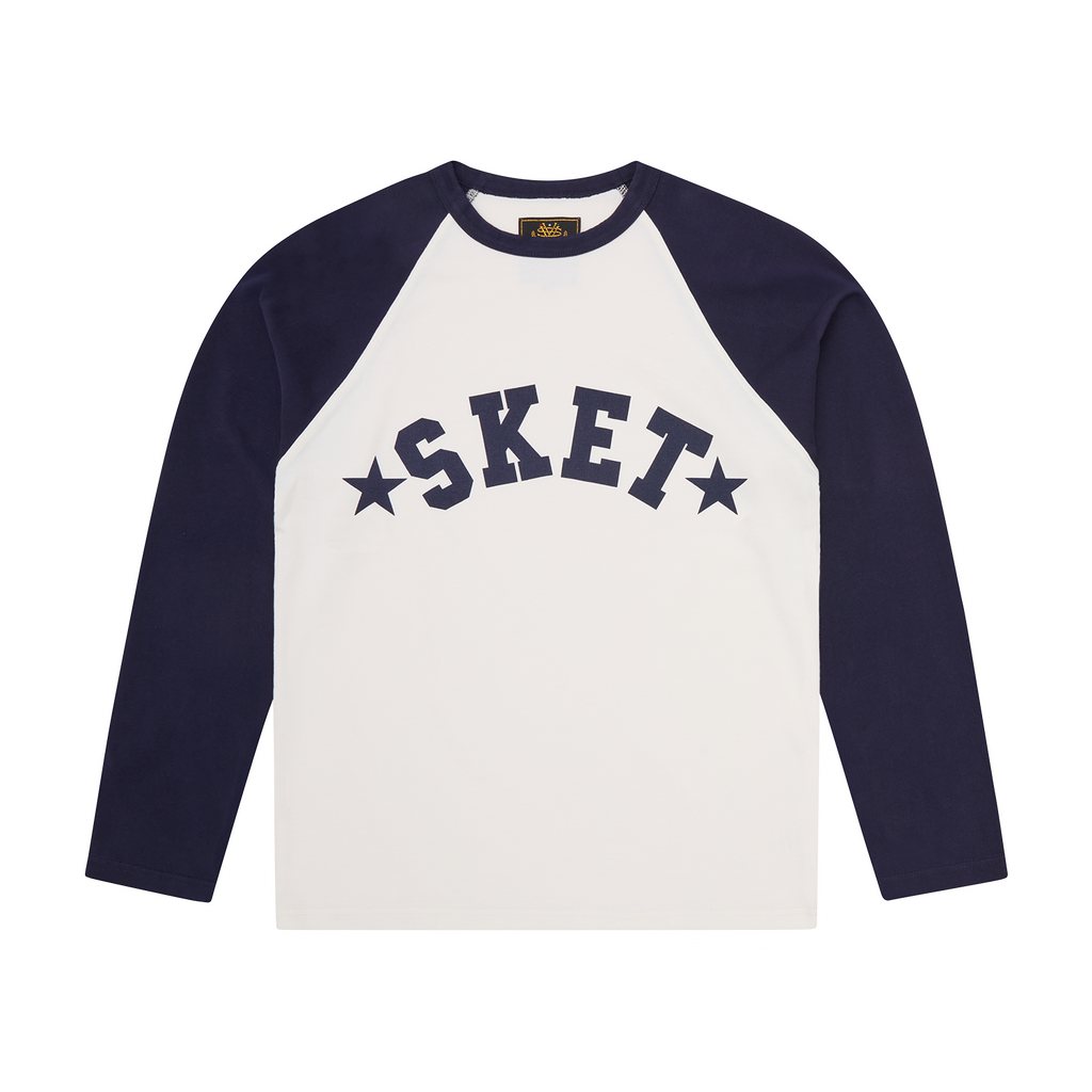 Corteiz SKET RAGLAN LS [NAVY] CRTZRTW