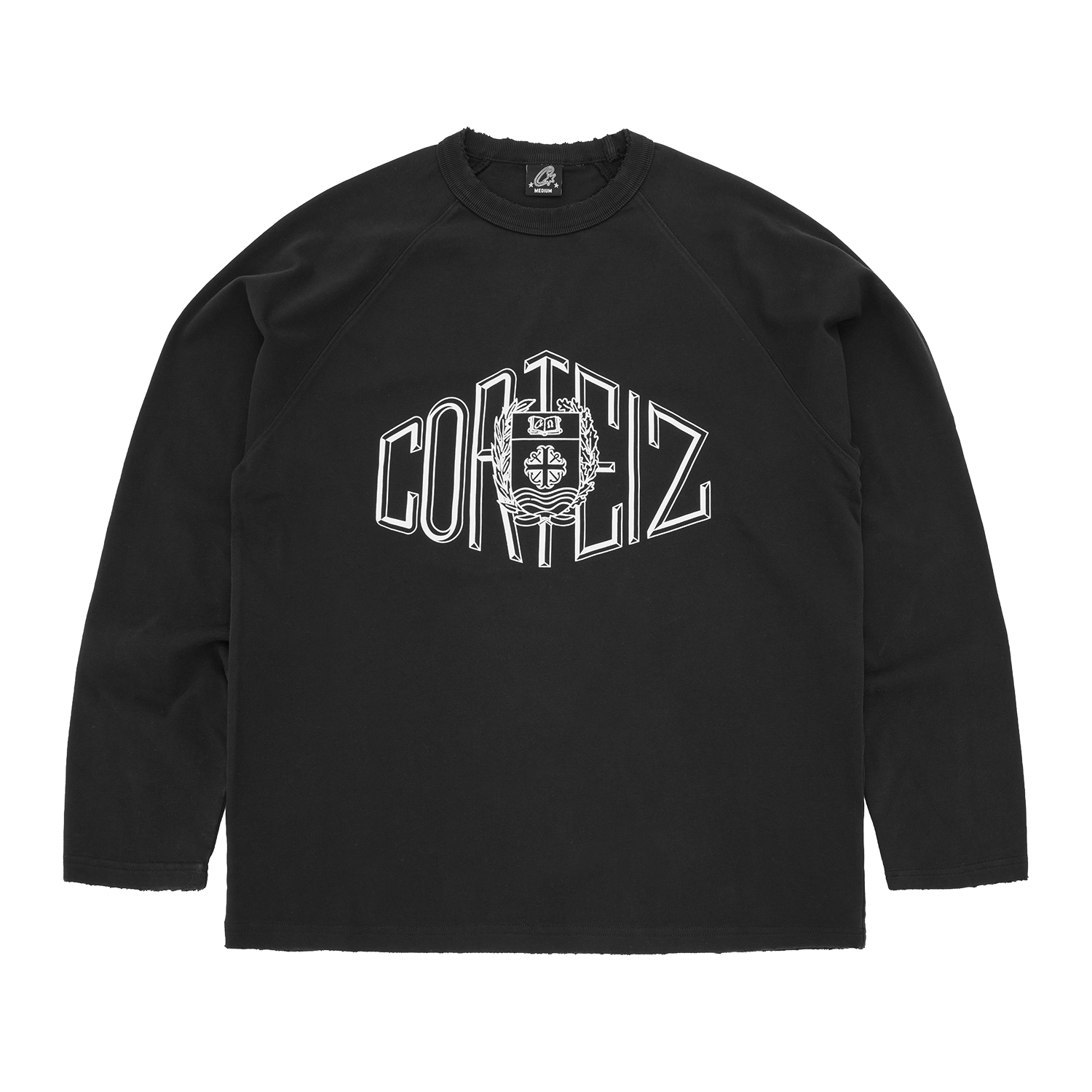 Corteiz SOPHOMORE RAGLAN LS [BLACK] CRTZRTW