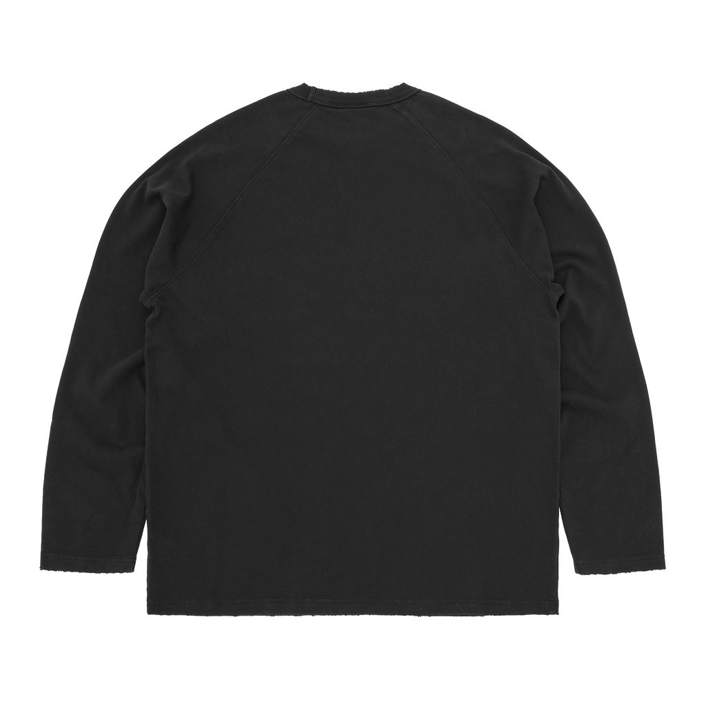 Corteiz SOPHOMORE RAGLAN LS [BLACK] CRTZRTW