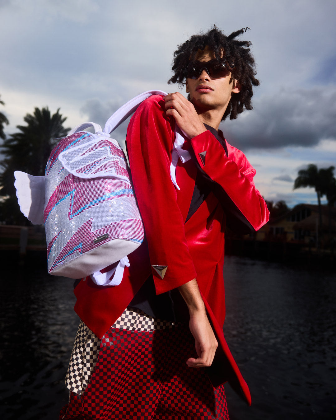 SPRAYGROUND AI FLOW STATE MINI WINGS BACKPACK
