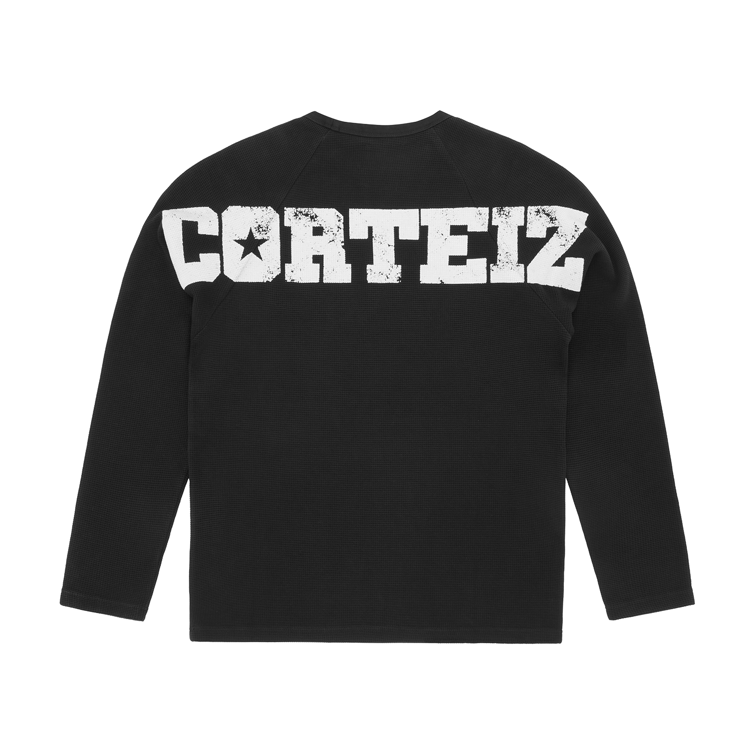 Corteiz STAR RAGLAN WAFFLE THERMAL [BLACK] CRTZRTW