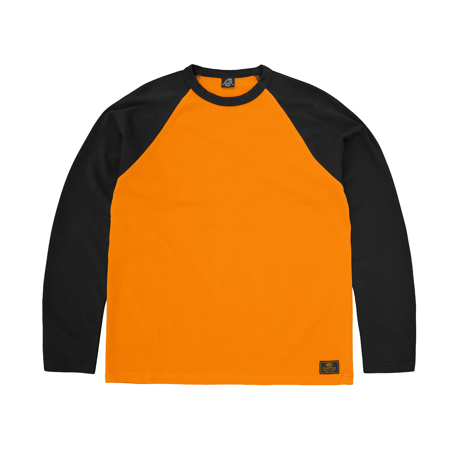 Corteiz STENCIL RAGLAN LS [ORANGE/BLACK] CRTZRTW