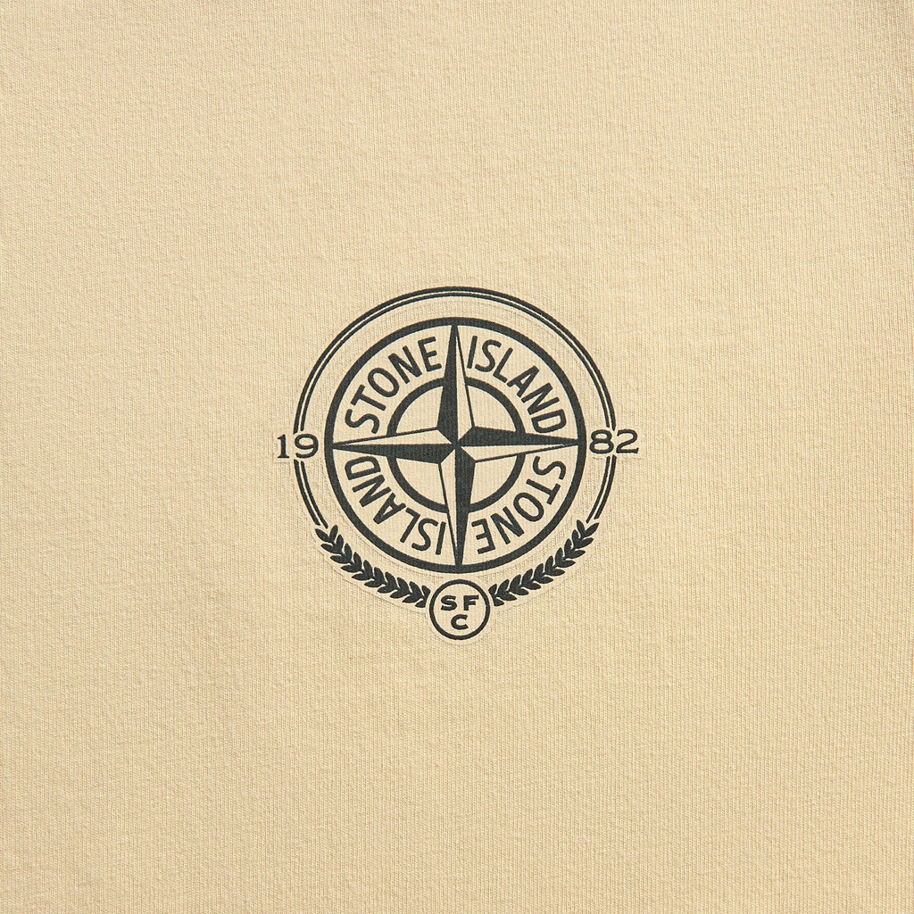 Stone Island x New Balance World Cup Short Sleeve Tee - Ivory