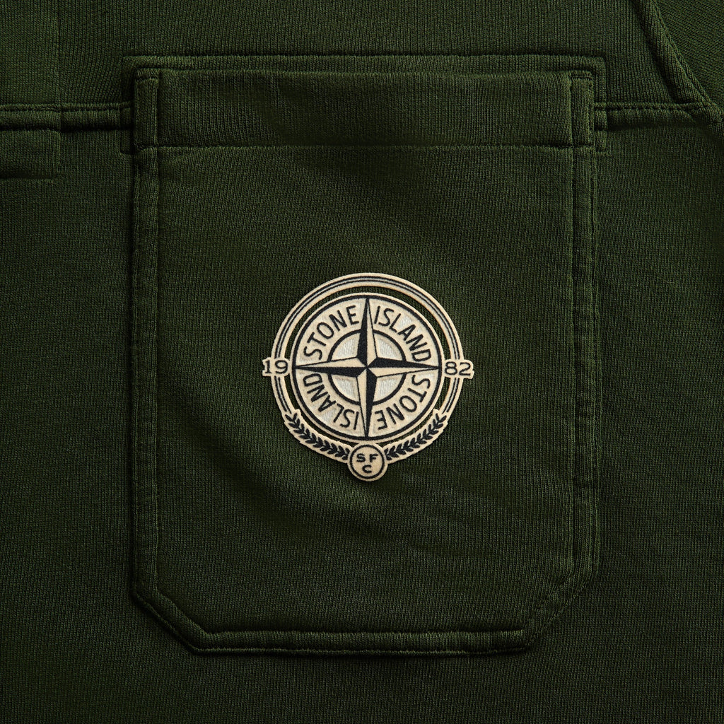 Stone Island x New Balance World Cup Long Sleeve Polo Sweatshirt - Juniper
