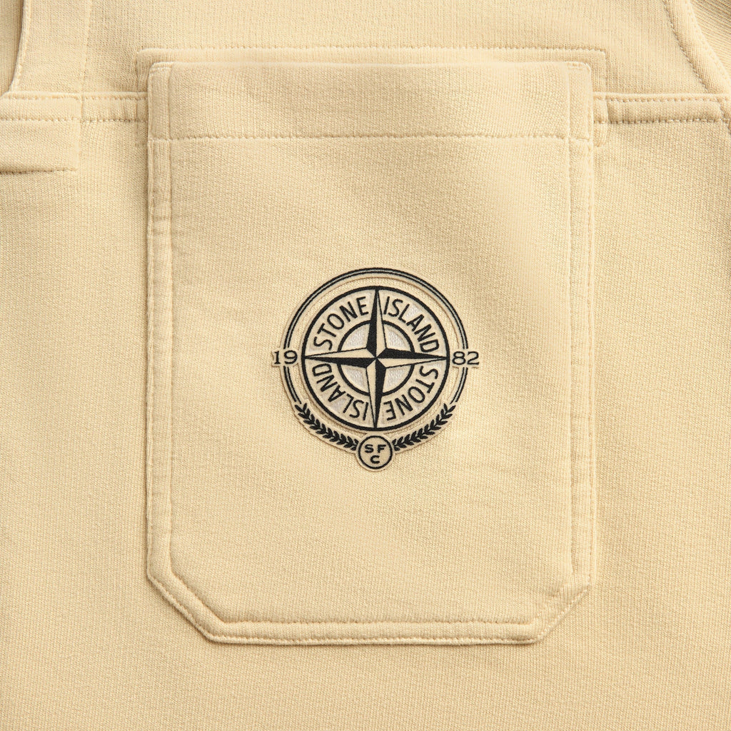 Stone Island x New Balance World Cup Long Sleeve Polo Sweatshirt - Ivory