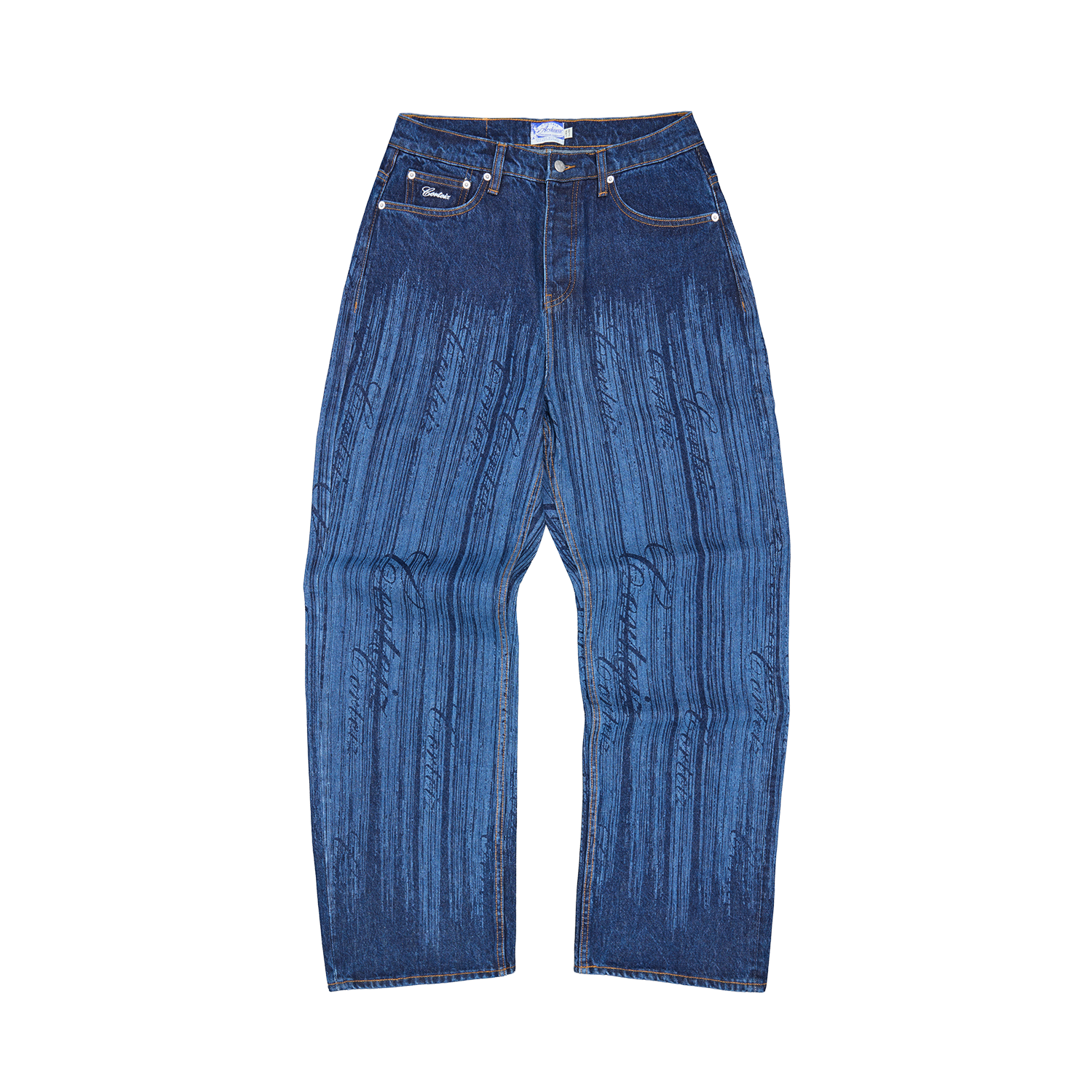 Corteiz STRIKE BAGGY JEANS [DARK WASH] CRTZRTW