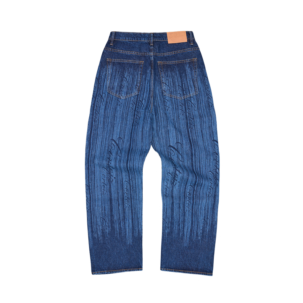 Corteiz STRIKE BAGGY JEANS [DARK WASH] CRTZRTW