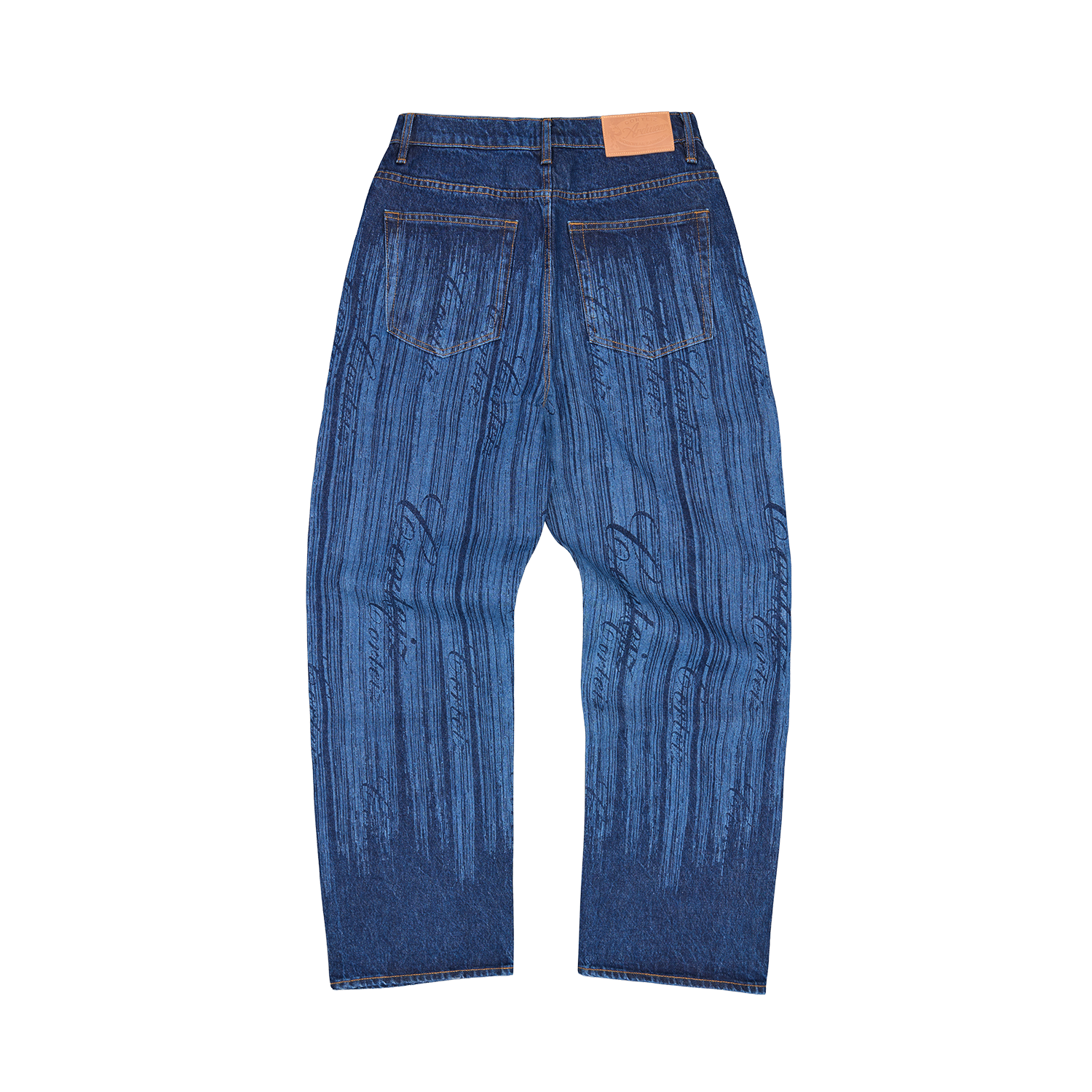 Corteiz STRIKE BAGGY JEANS [DARK WASH] CRTZRTW