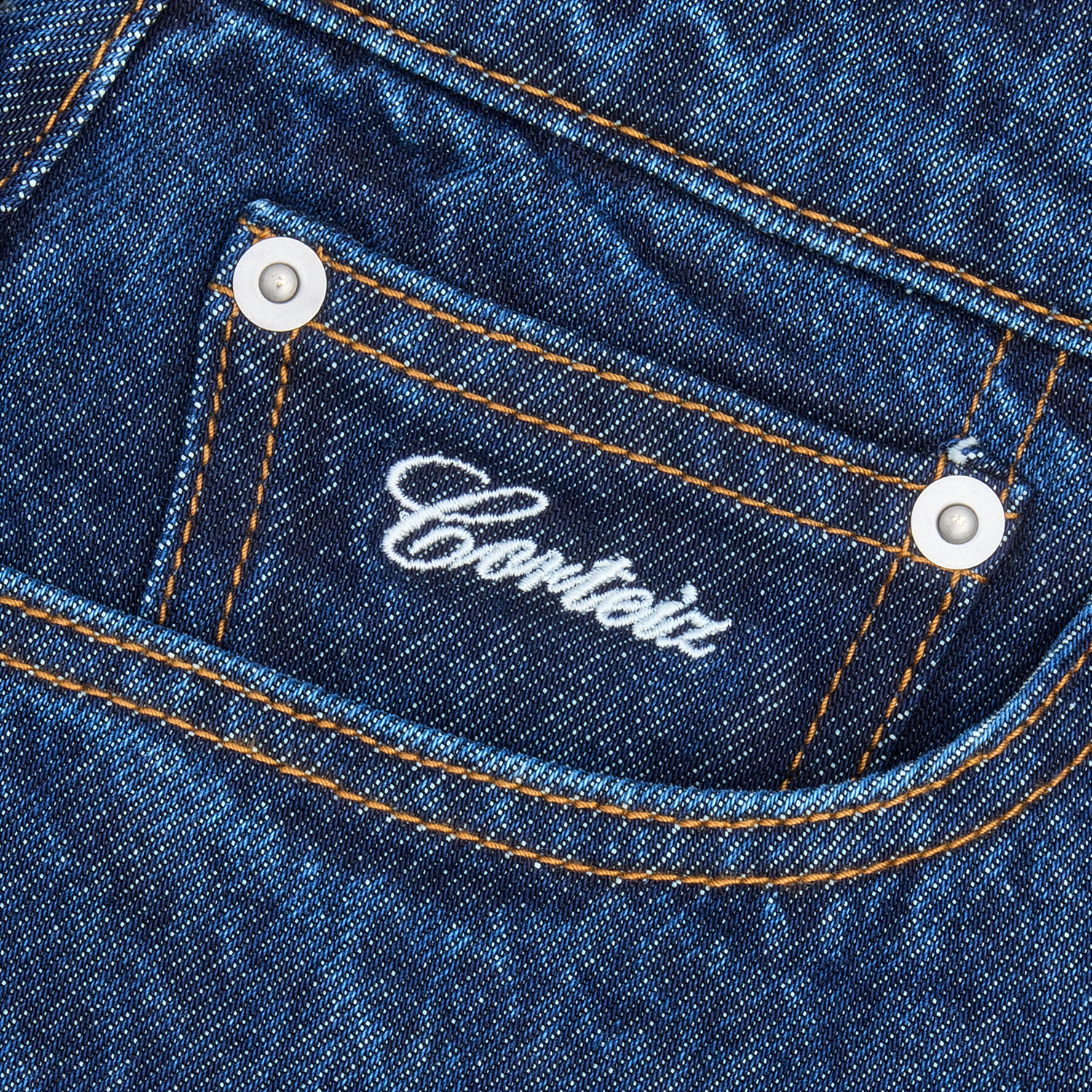 Corteiz STRIKE BAGGY JEANS [DARK WASH] CRTZRTW