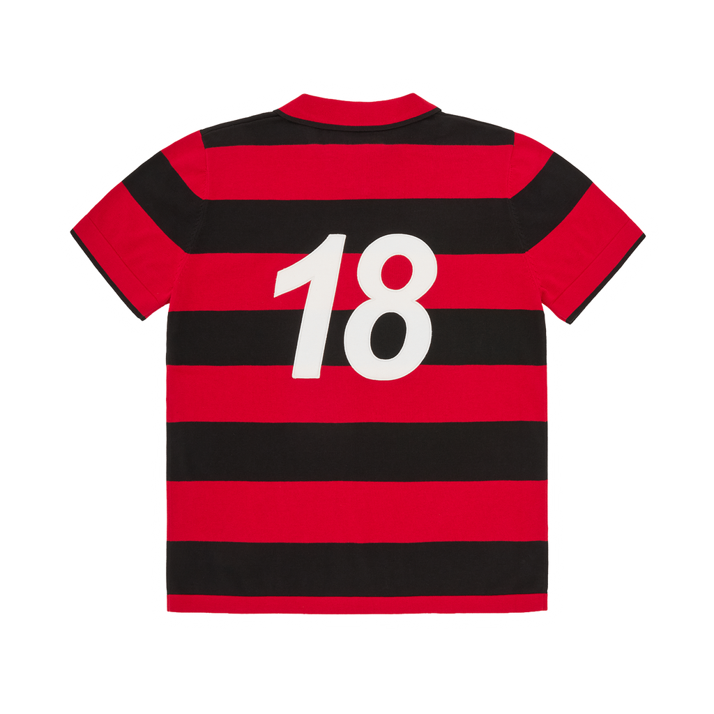 Corteiz STRIPED KNIT JERSEY [RED] CRTZRTW